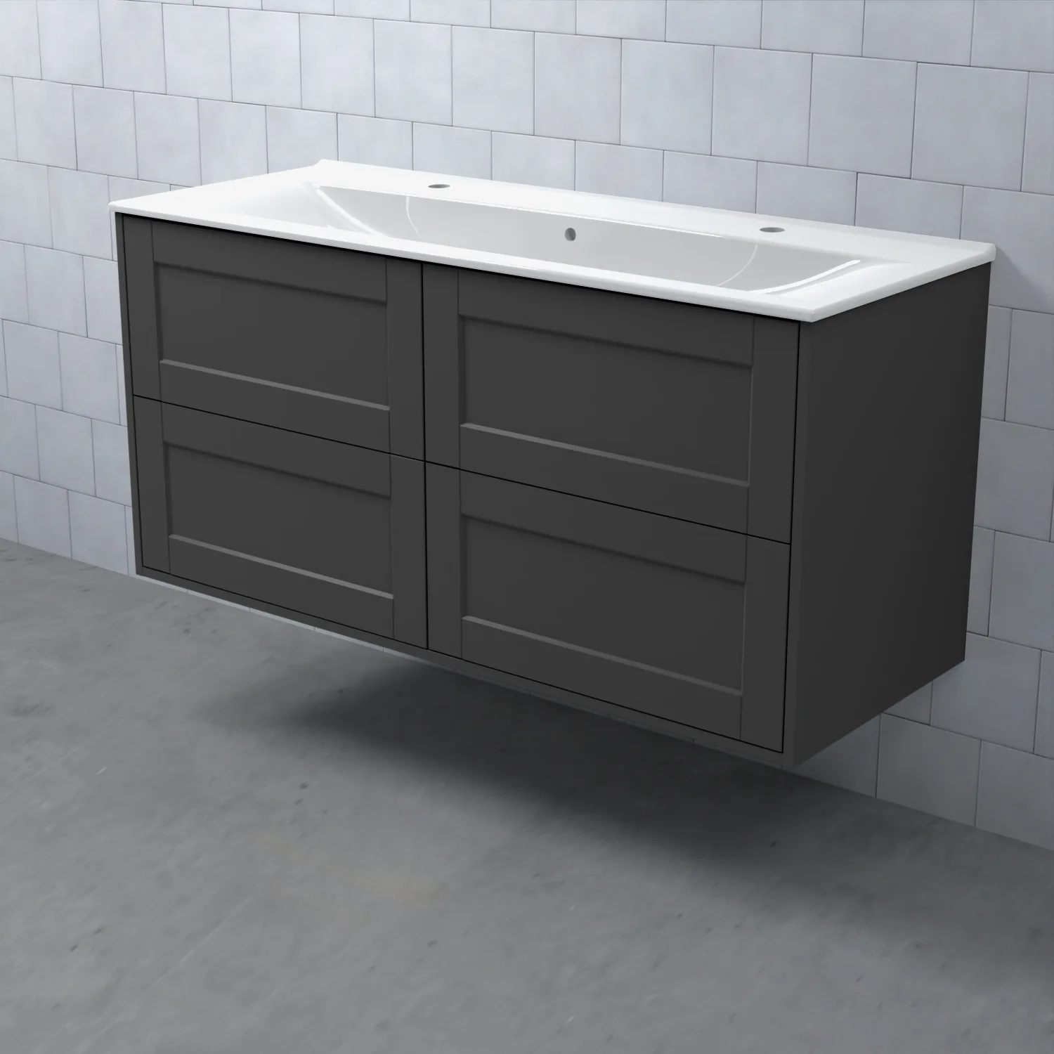 Tvättställsskåp Björbo Badrum Mejda Hög 120