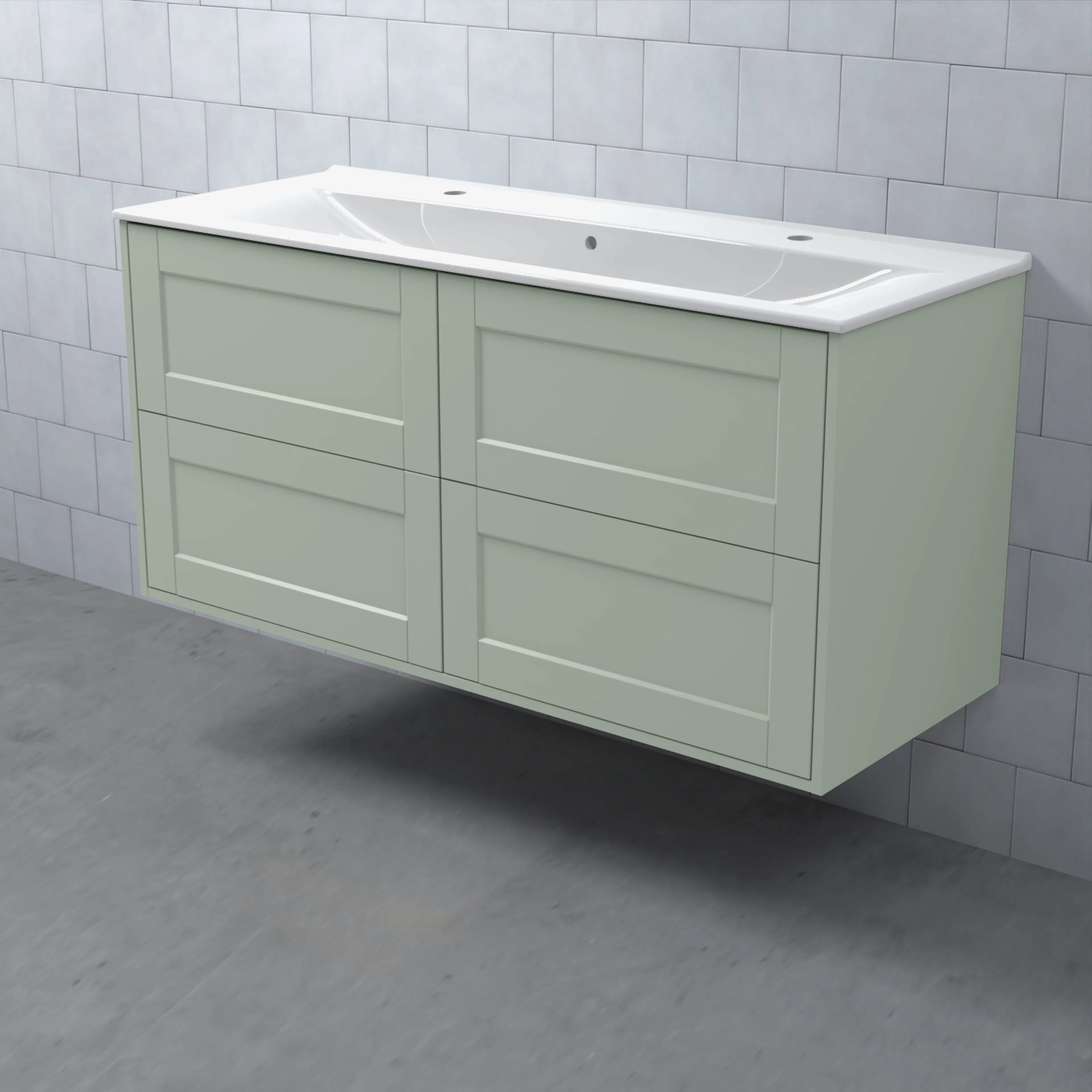 Tvättställsskåp Björbo Badrum Mejda Hög 120