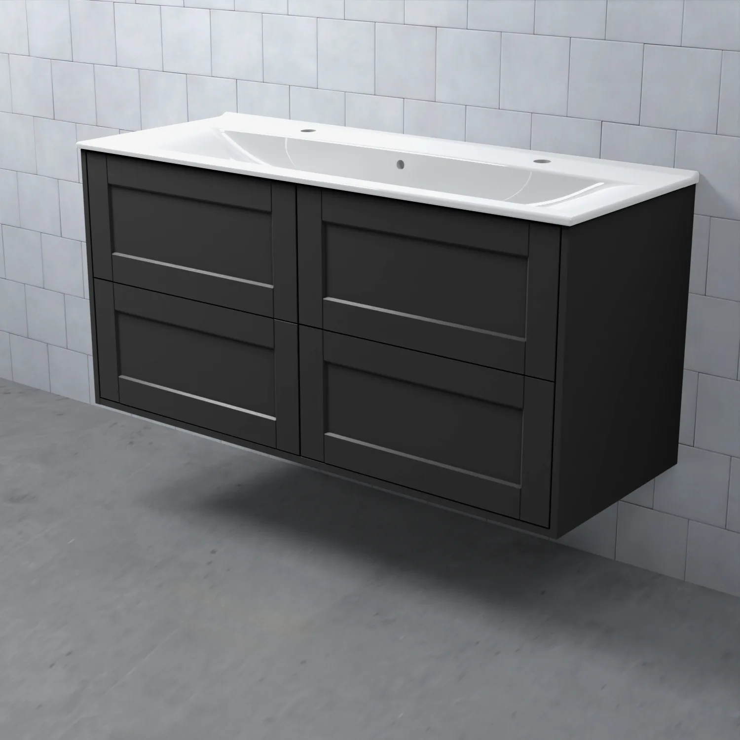 Tvättställsskåp Björbo Badrum Mejda Hög 120