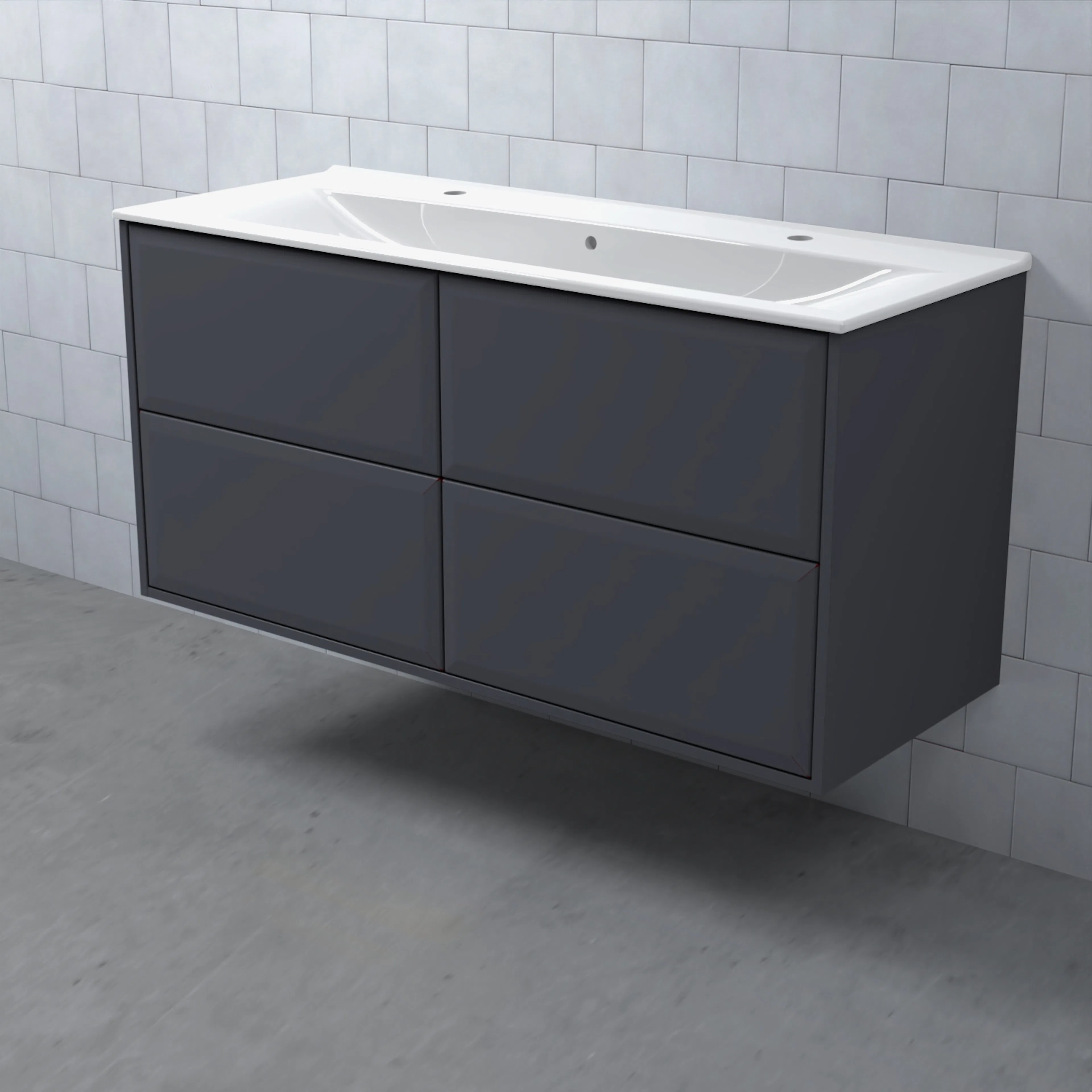 Tvättställsskåp Björbo Badrum Mejda Hög 120