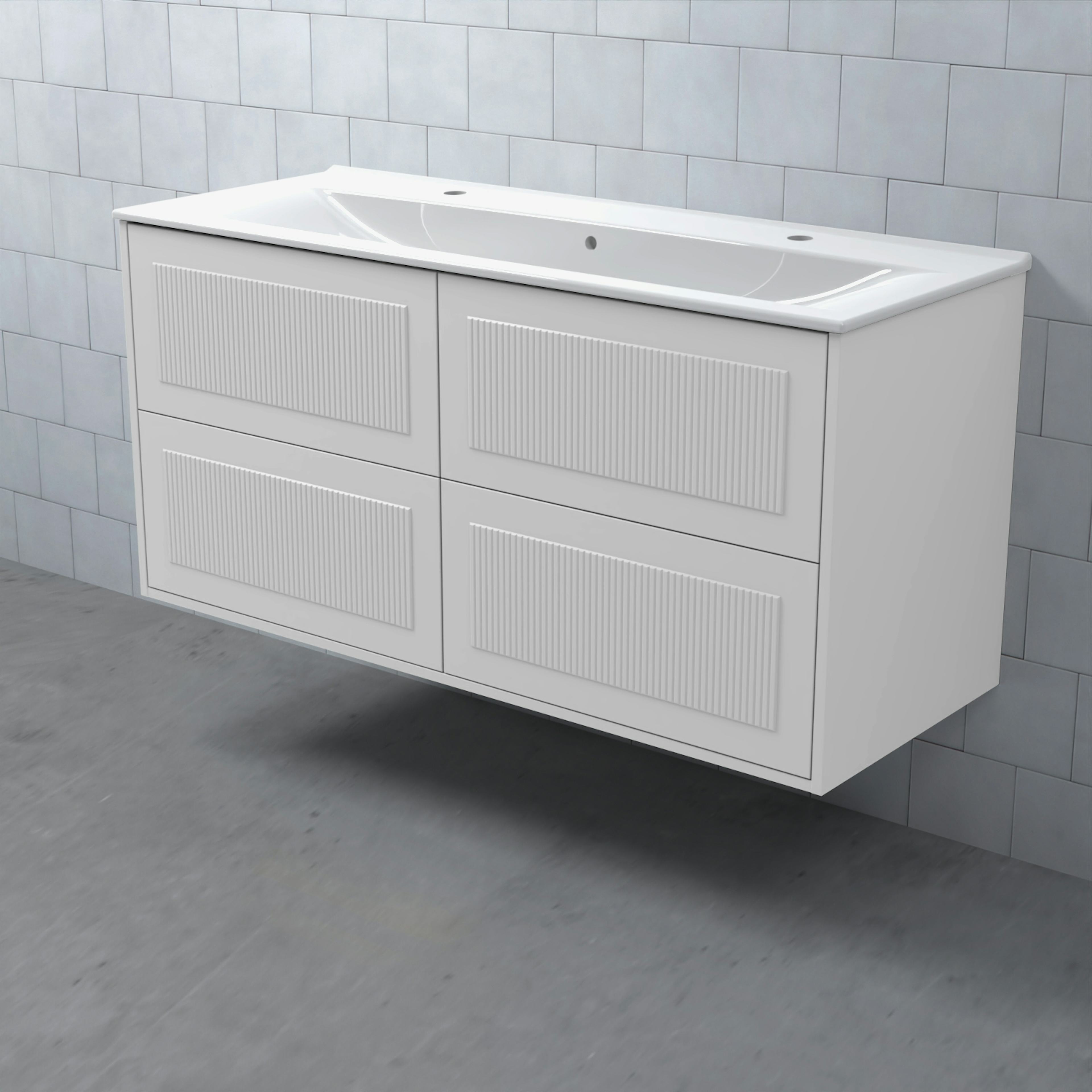 Tvättställsskåp Björbo Badrum Mejda Hög 120