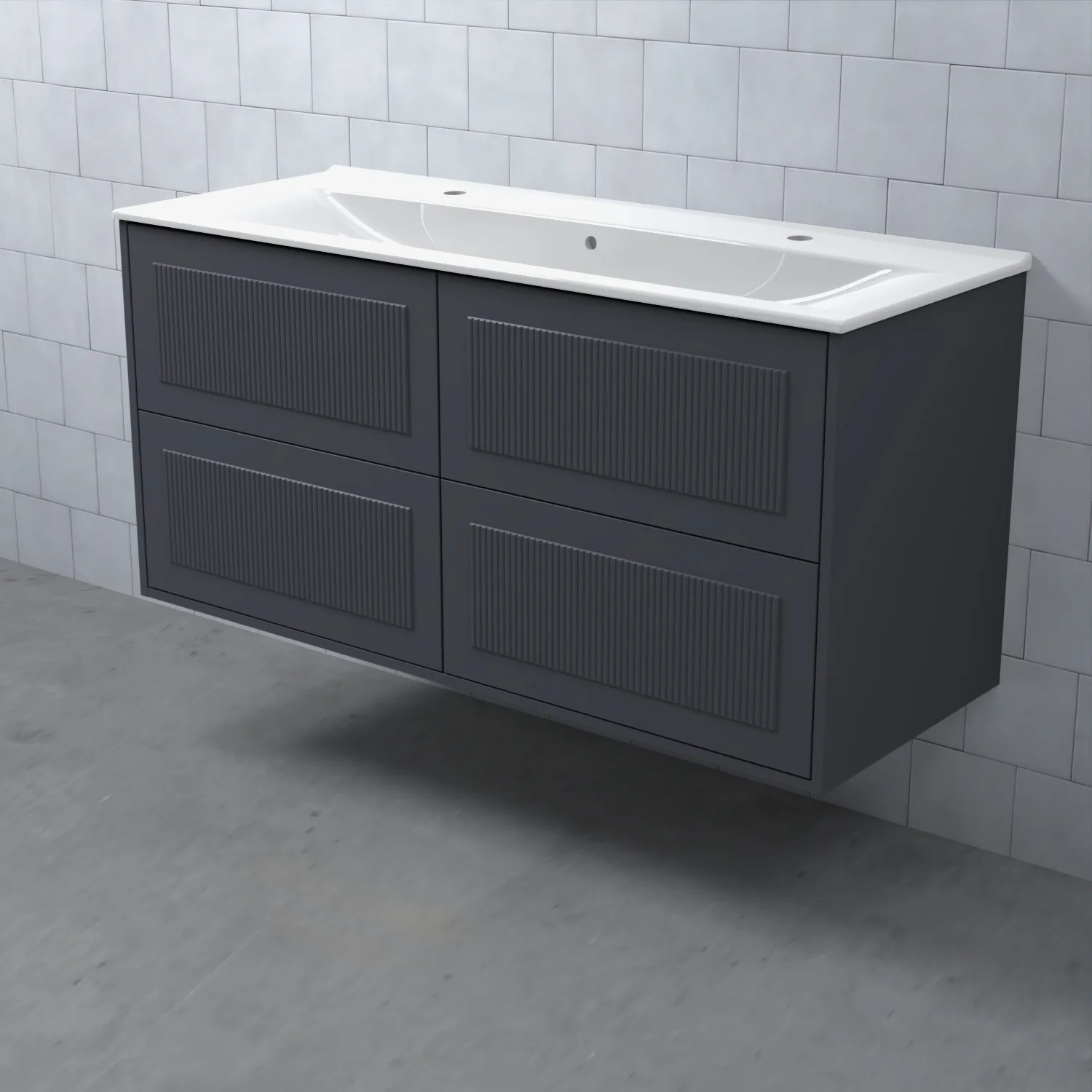 Tvättställsskåp Björbo Badrum Mejda Hög 120