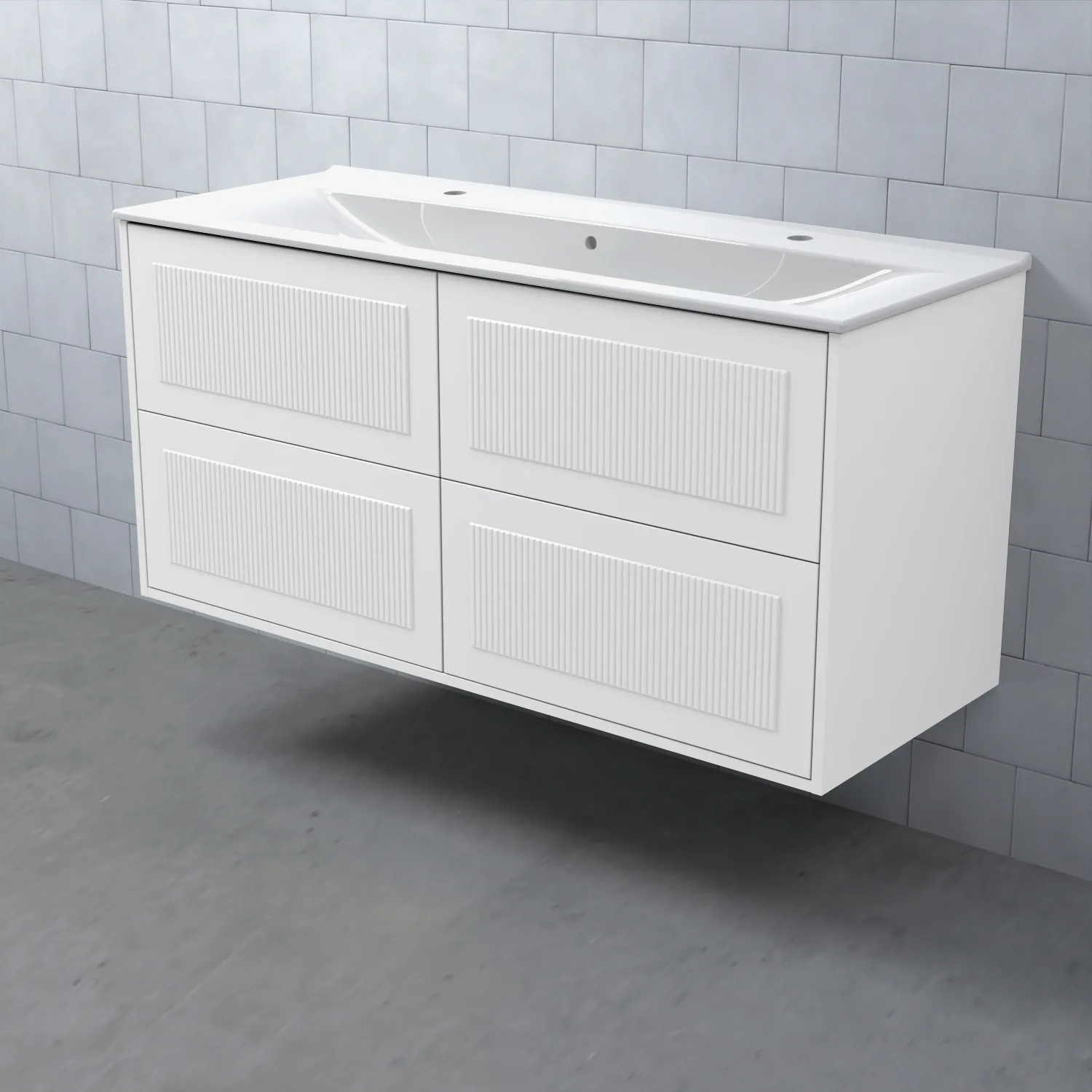 Tvättställsskåp Björbo Badrum Mejda Hög 120