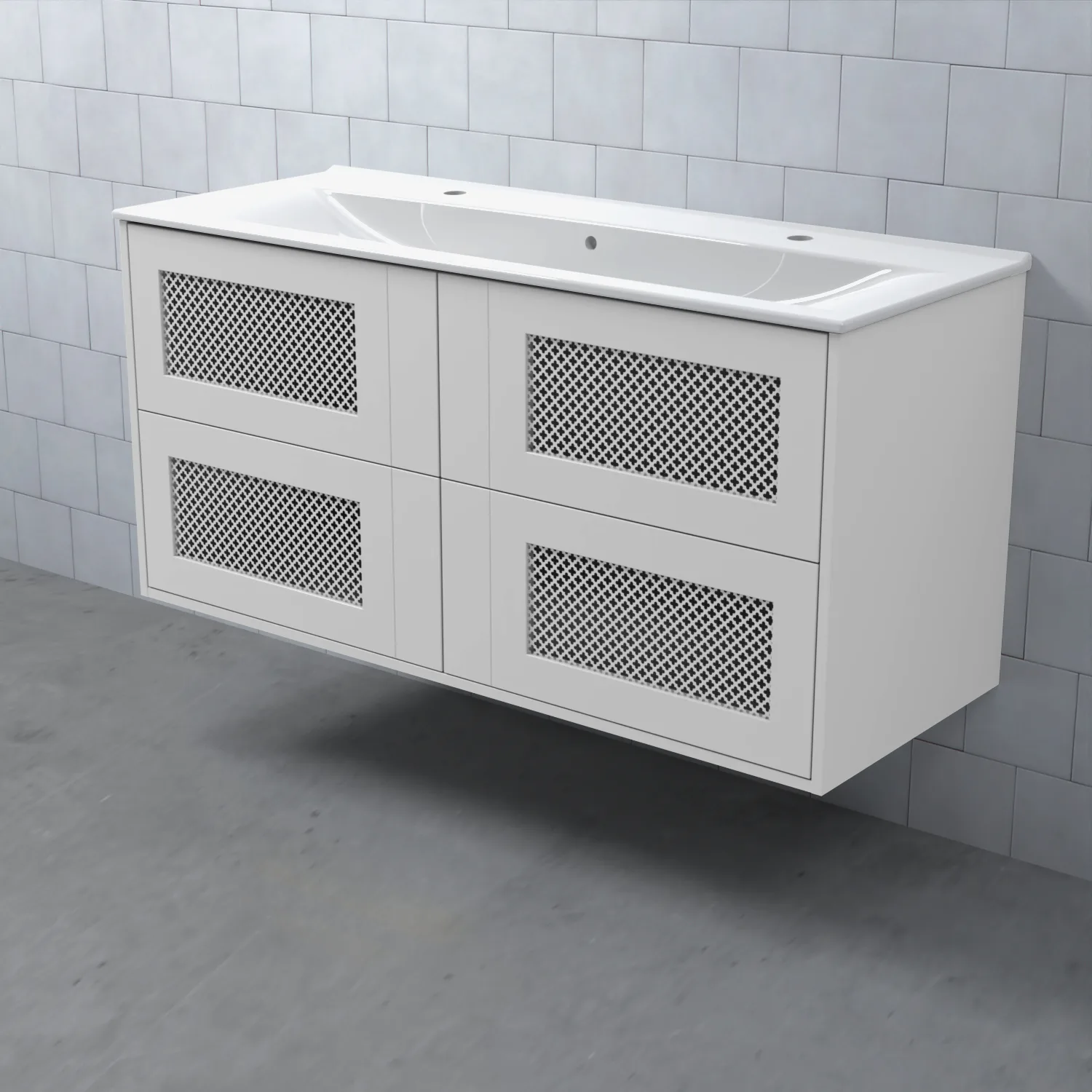 Tvättställsskåp Björbo Badrum Mejda Hög 120