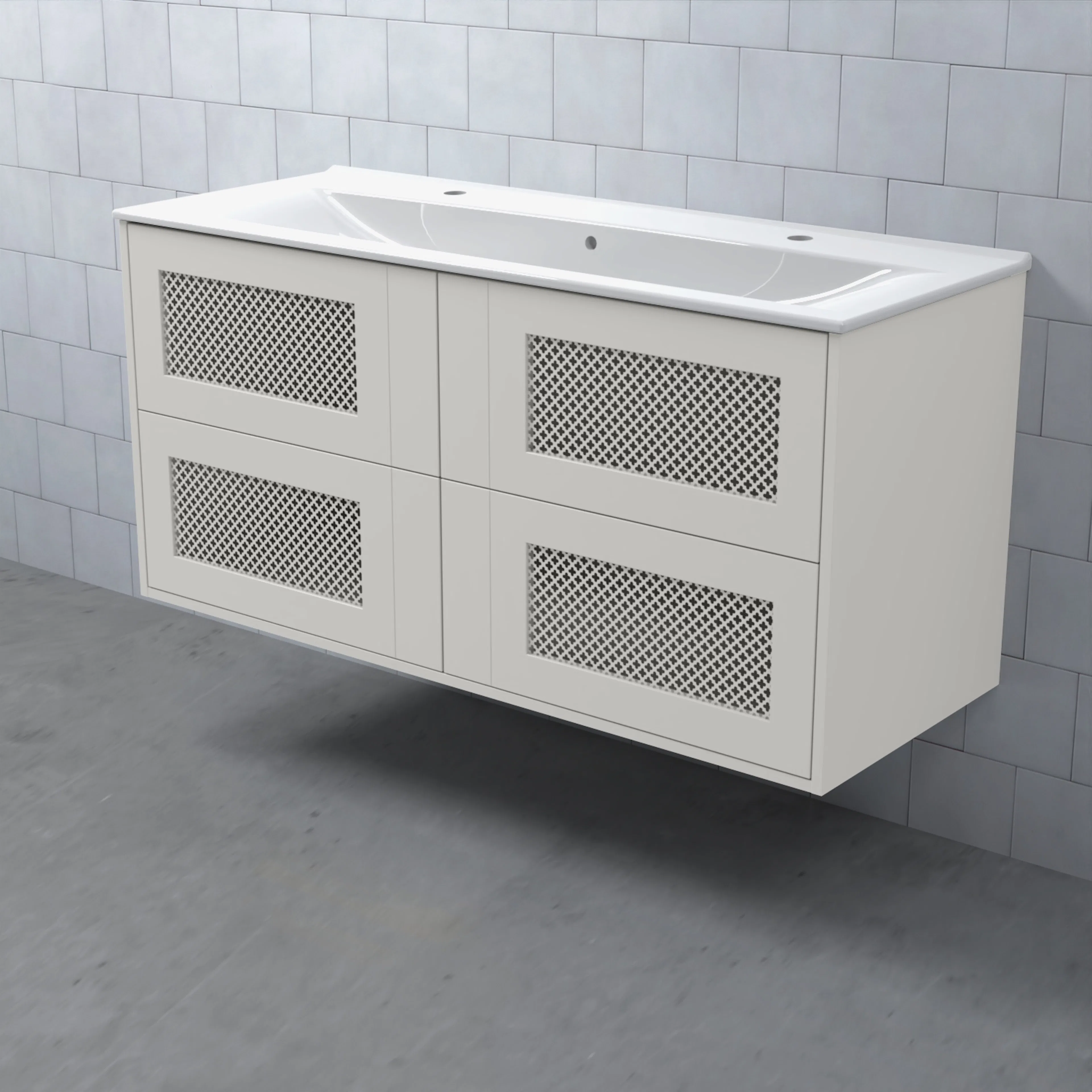 Tvättställsskåp Björbo Badrum Mejda Hög 120