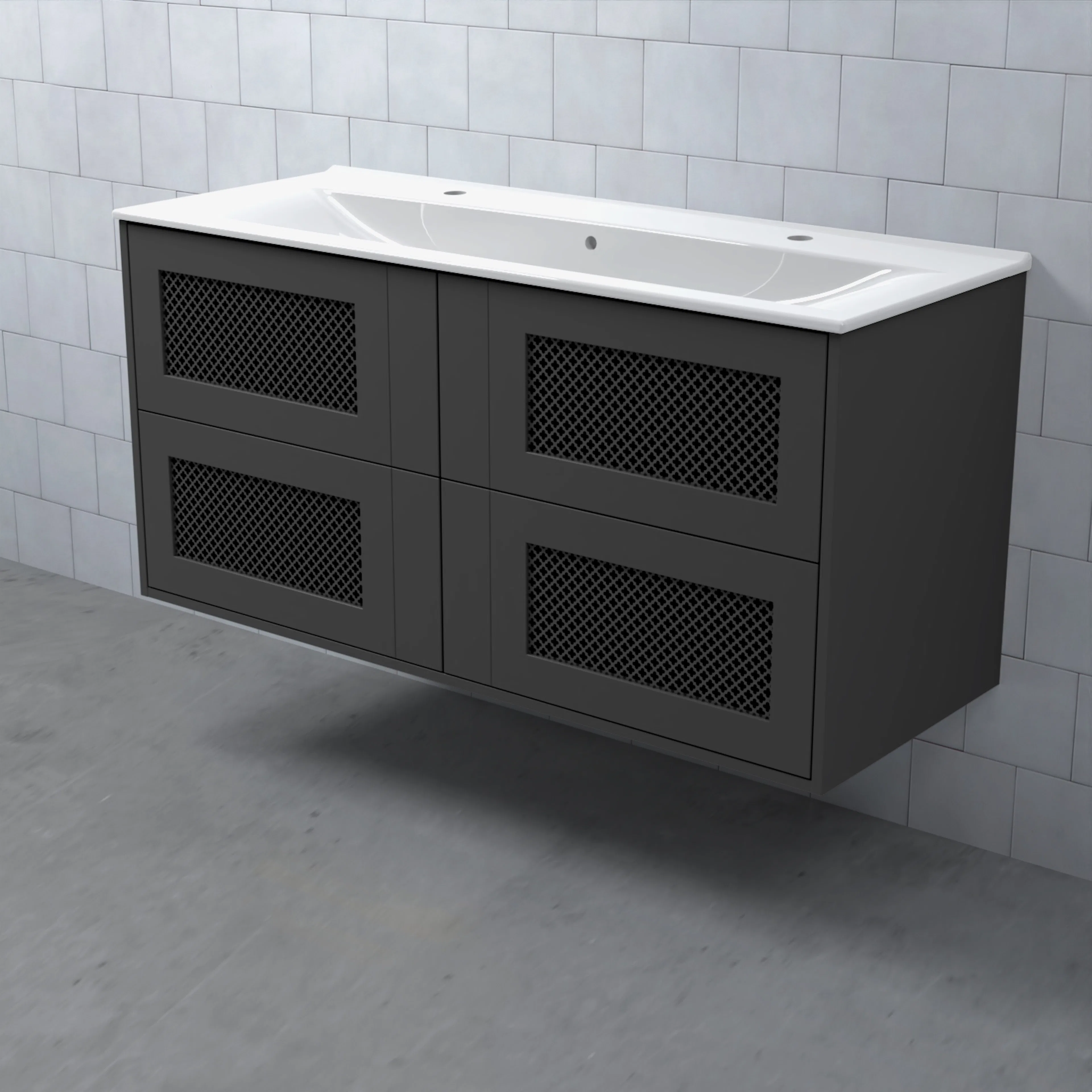 Tvättställsskåp Björbo Badrum Mejda Hög 120