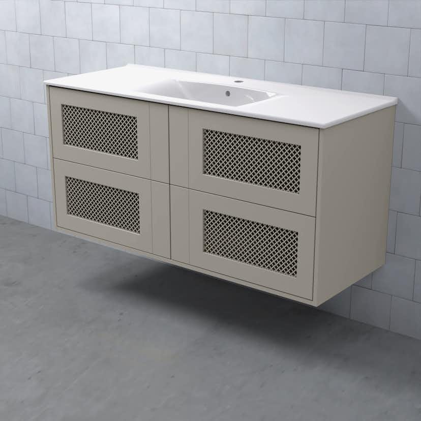 Tvättställsskåp Björbo Badrum Mejda Hög 120