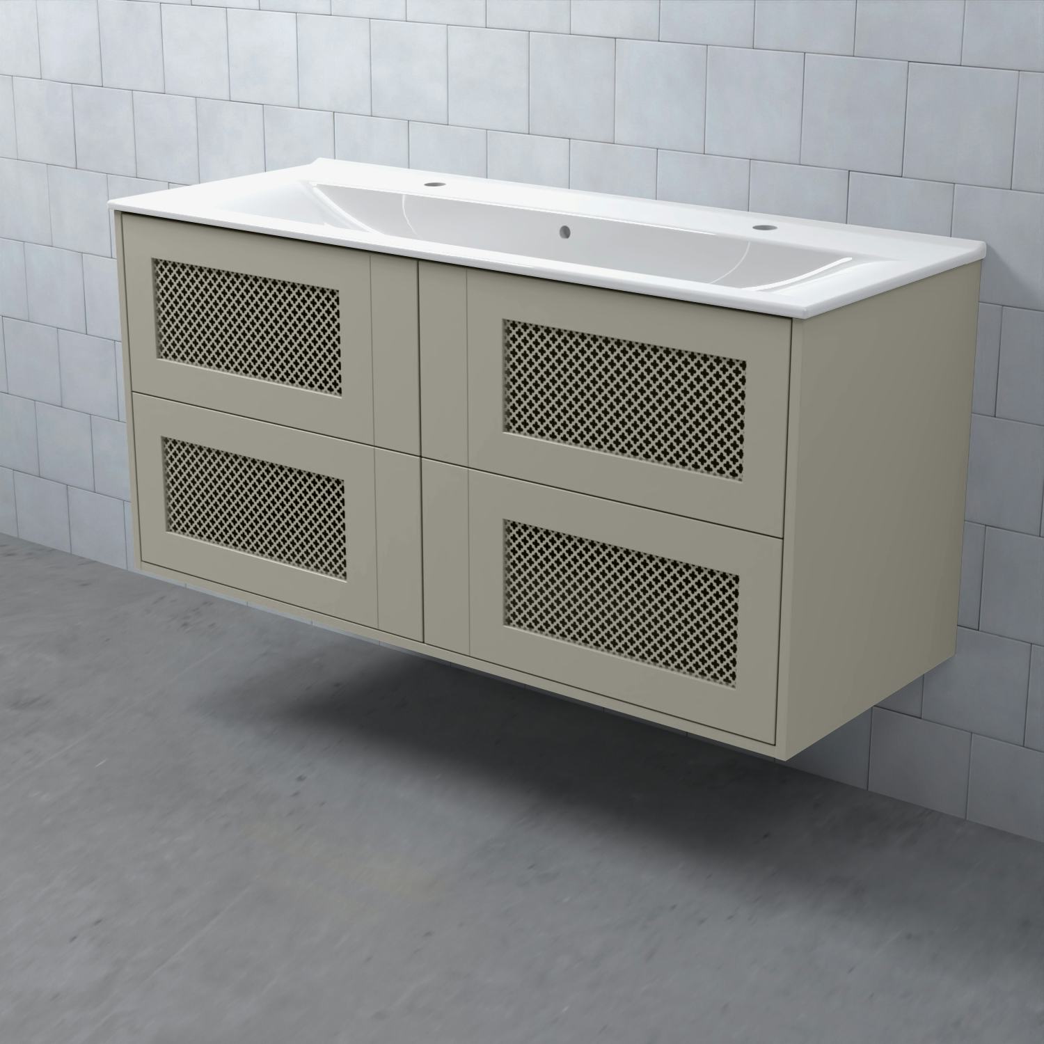 Tvättställsskåp Björbo Badrum Mejda Hög 120