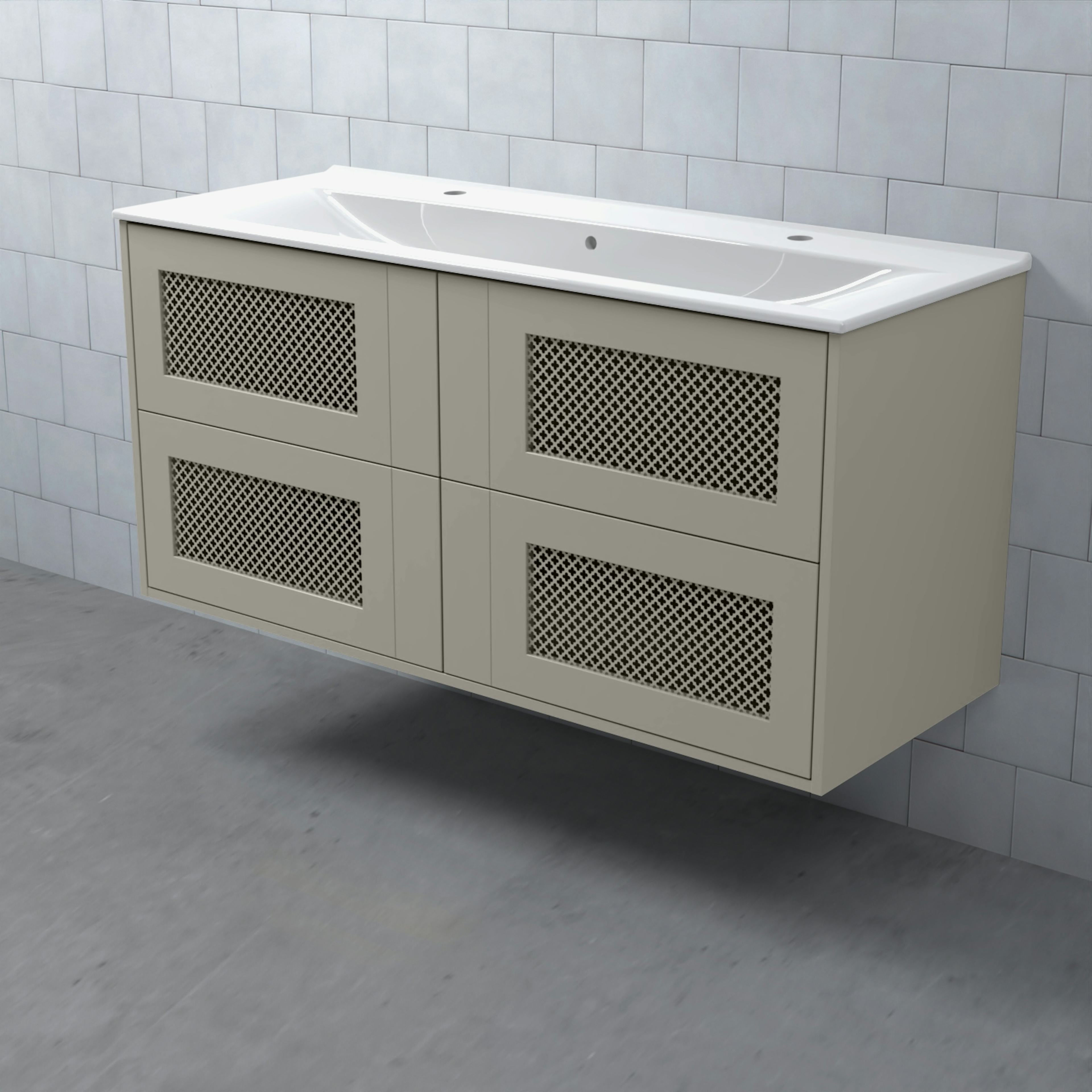 Tvättställsskåp Björbo Badrum Mejda Hög 120