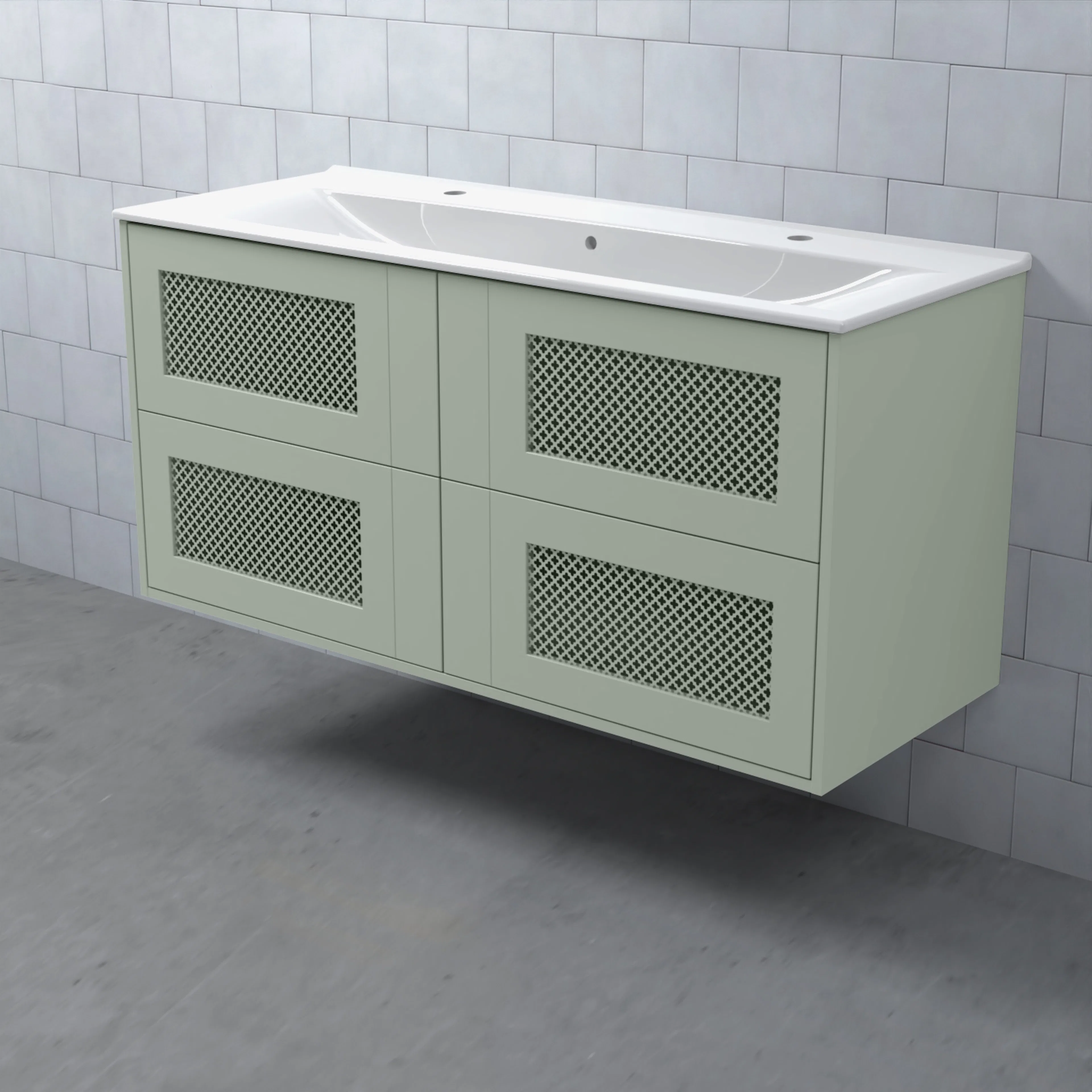 Tvättställsskåp Björbo Badrum Mejda Hög 120