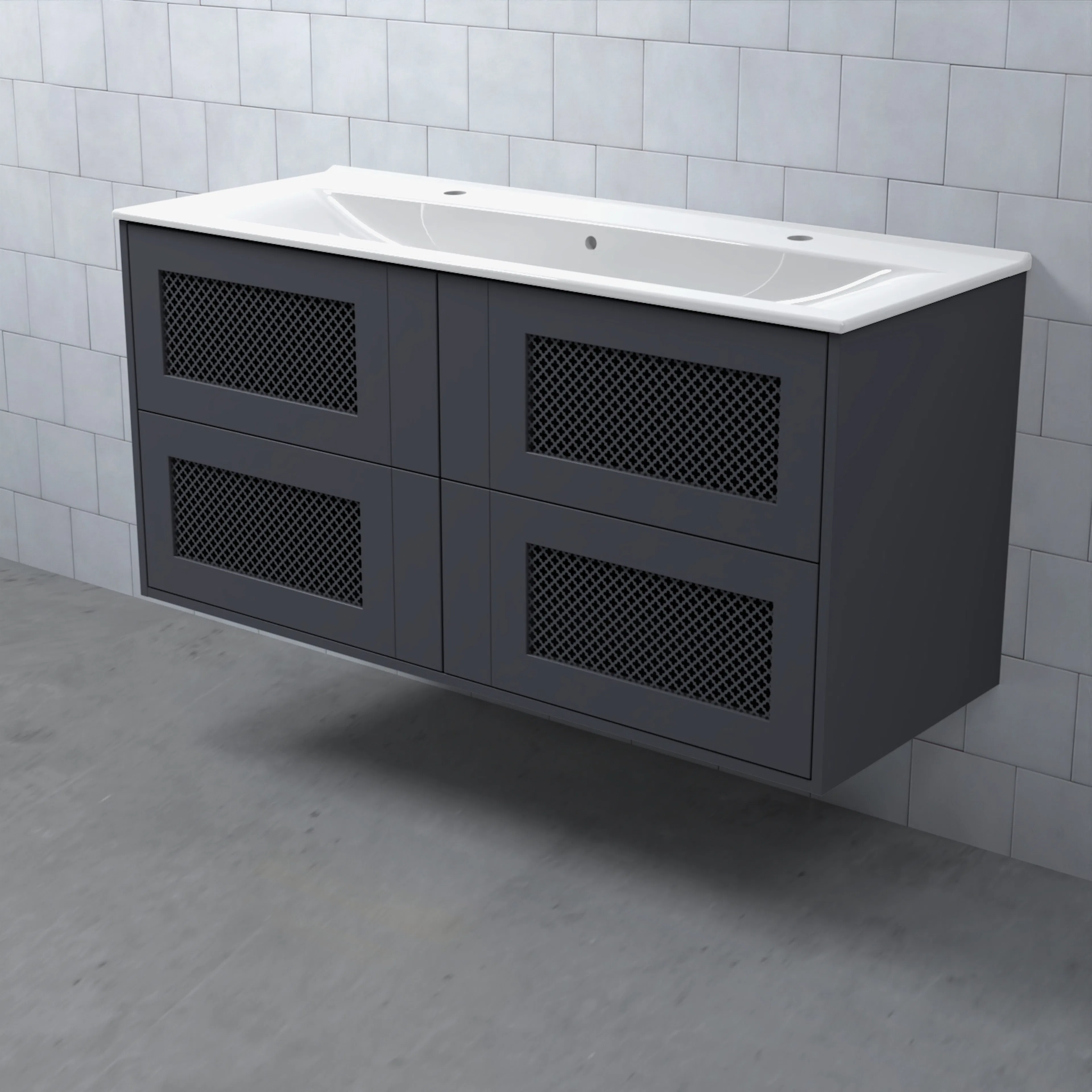 Tvättställsskåp Björbo Badrum Mejda Hög 120