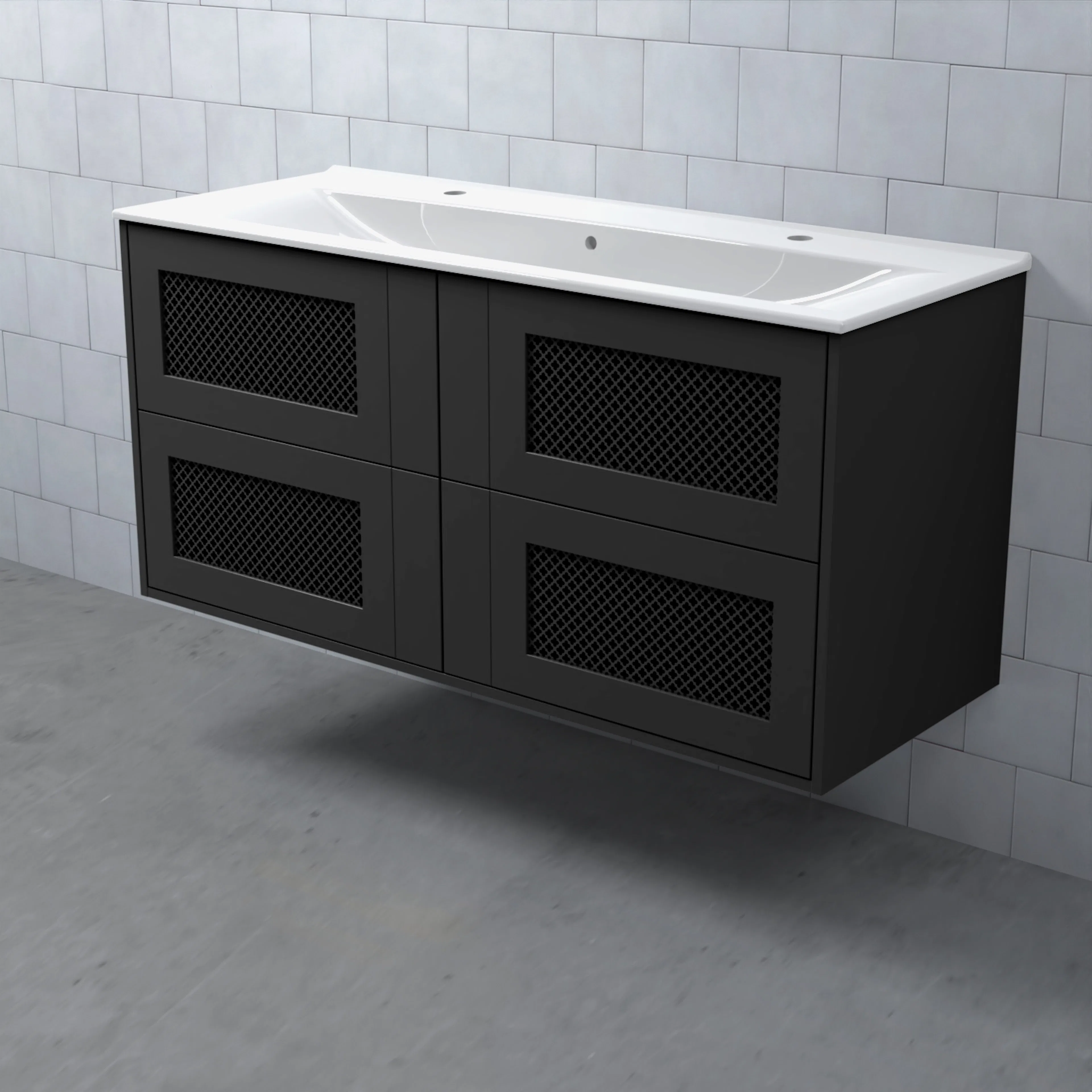 Tvättställsskåp Björbo Badrum Mejda Hög 120