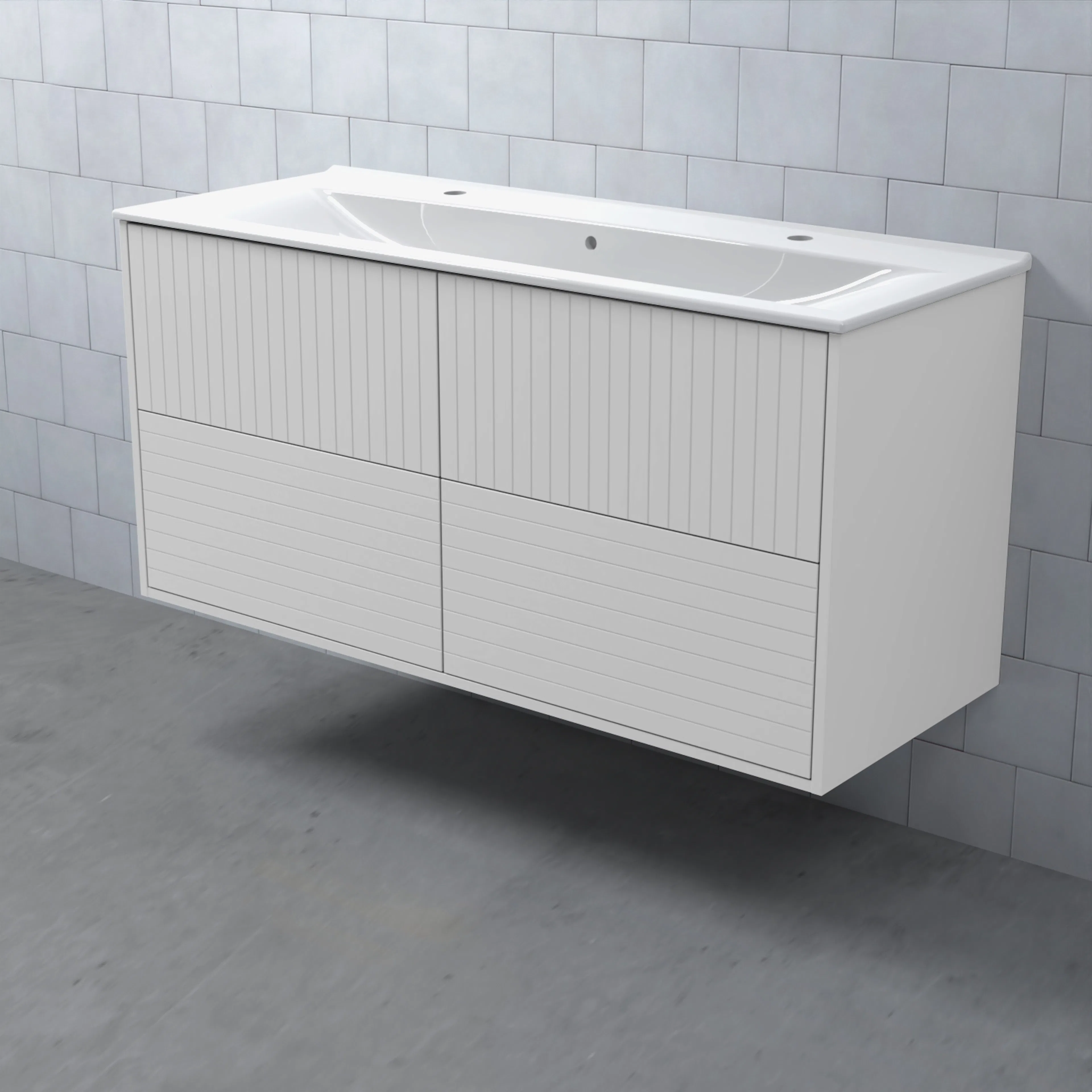 Tvättställsskåp Björbo Badrum Mejda Hög 120