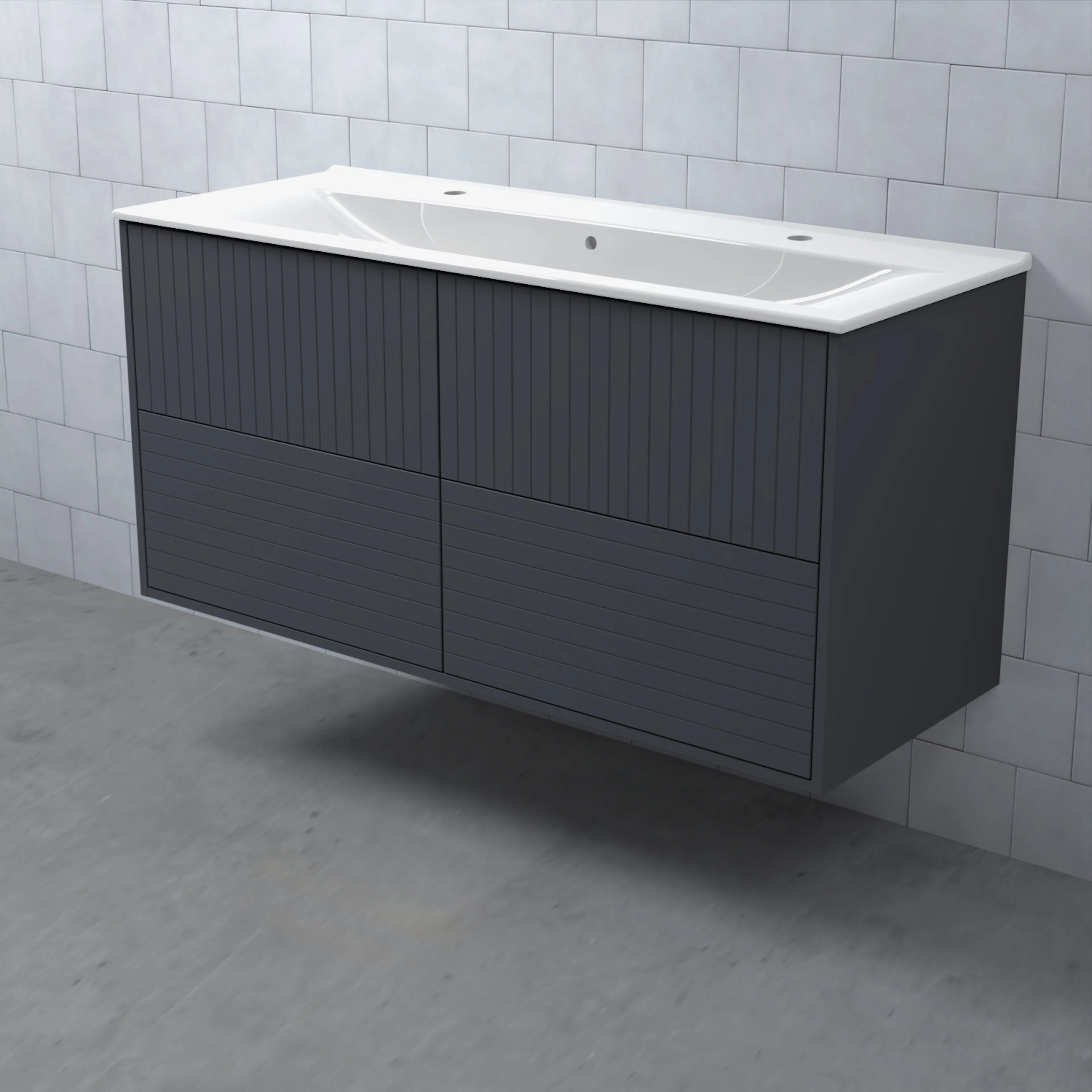 Tvättställsskåp Björbo Badrum Mejda Hög 120