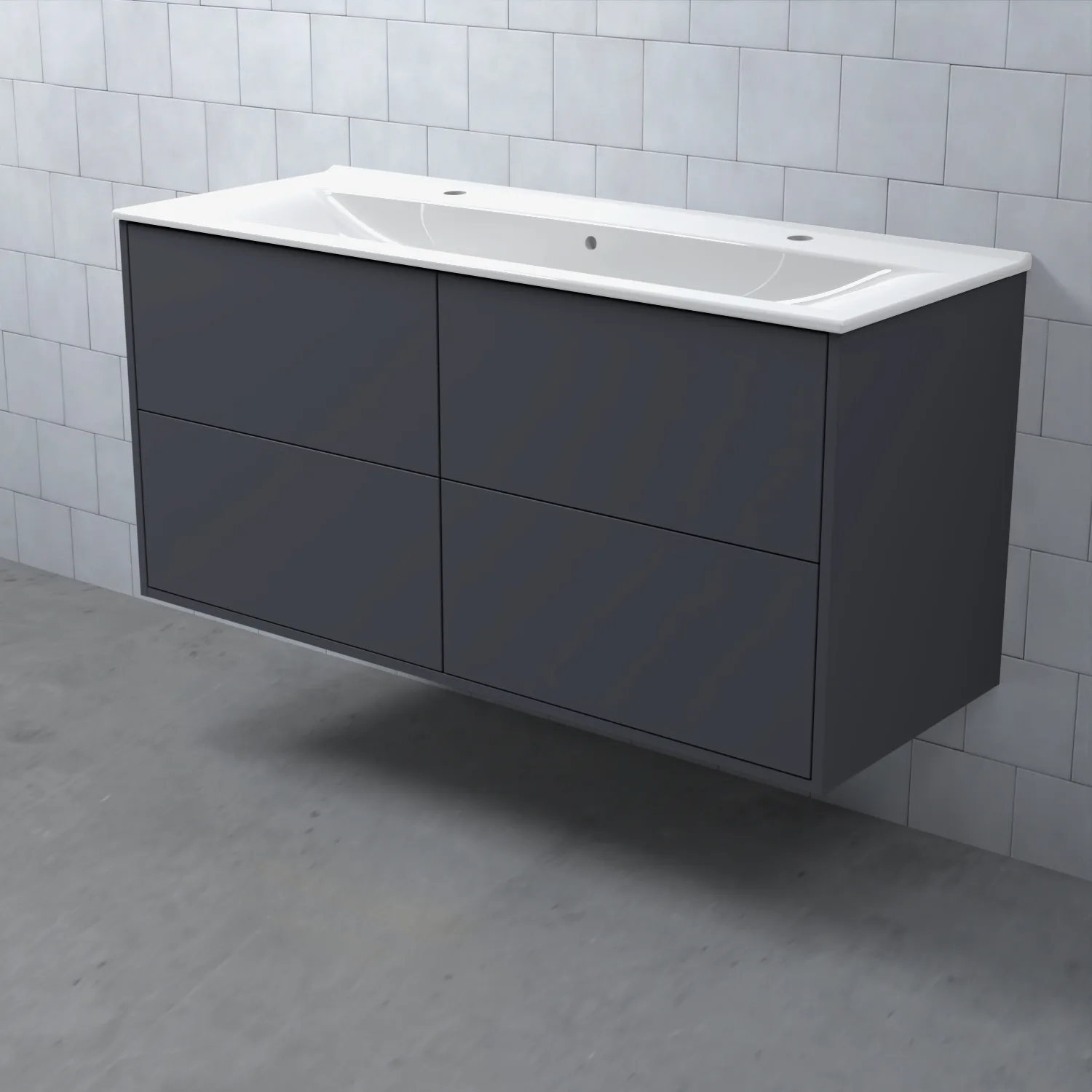 Tvättställsskåp Björbo Badrum Mejda Hög 120