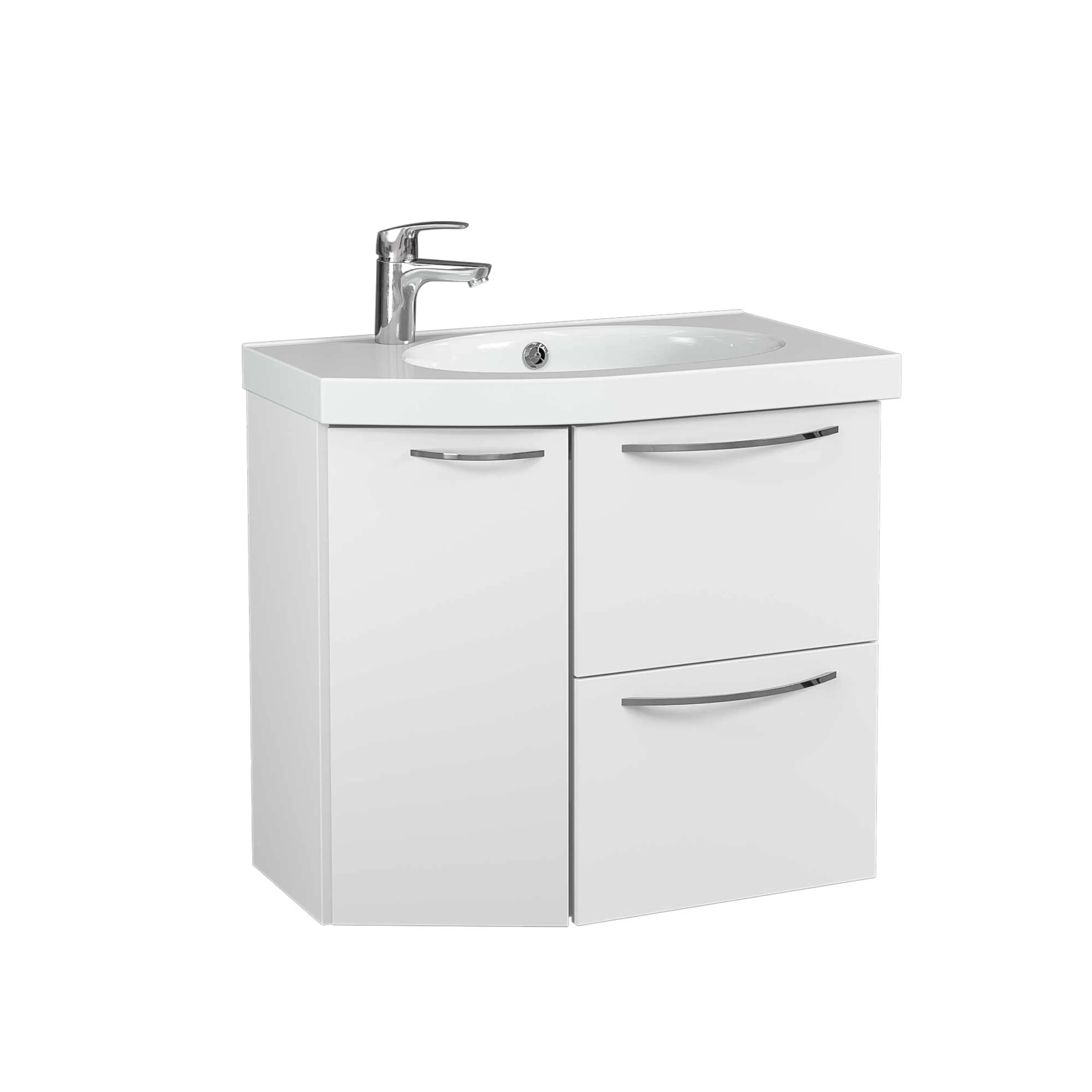 Tvättställsskåp Temal Mondo med Lådor och Lucka