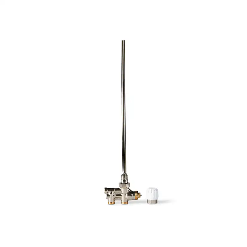 Etthålsventil Watt Heating Design Vinkel 60cc med Handratt