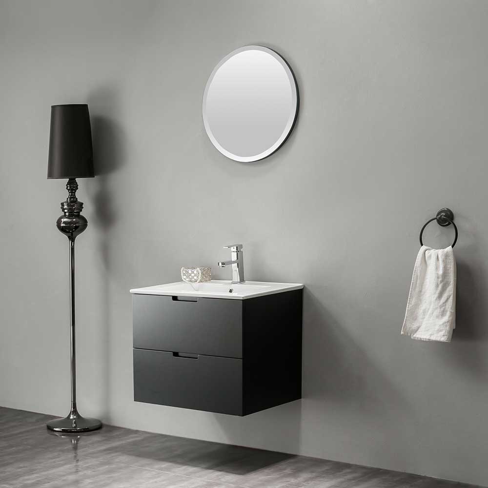 Möbelpaket Bathlife Glädje med Spegel Svart