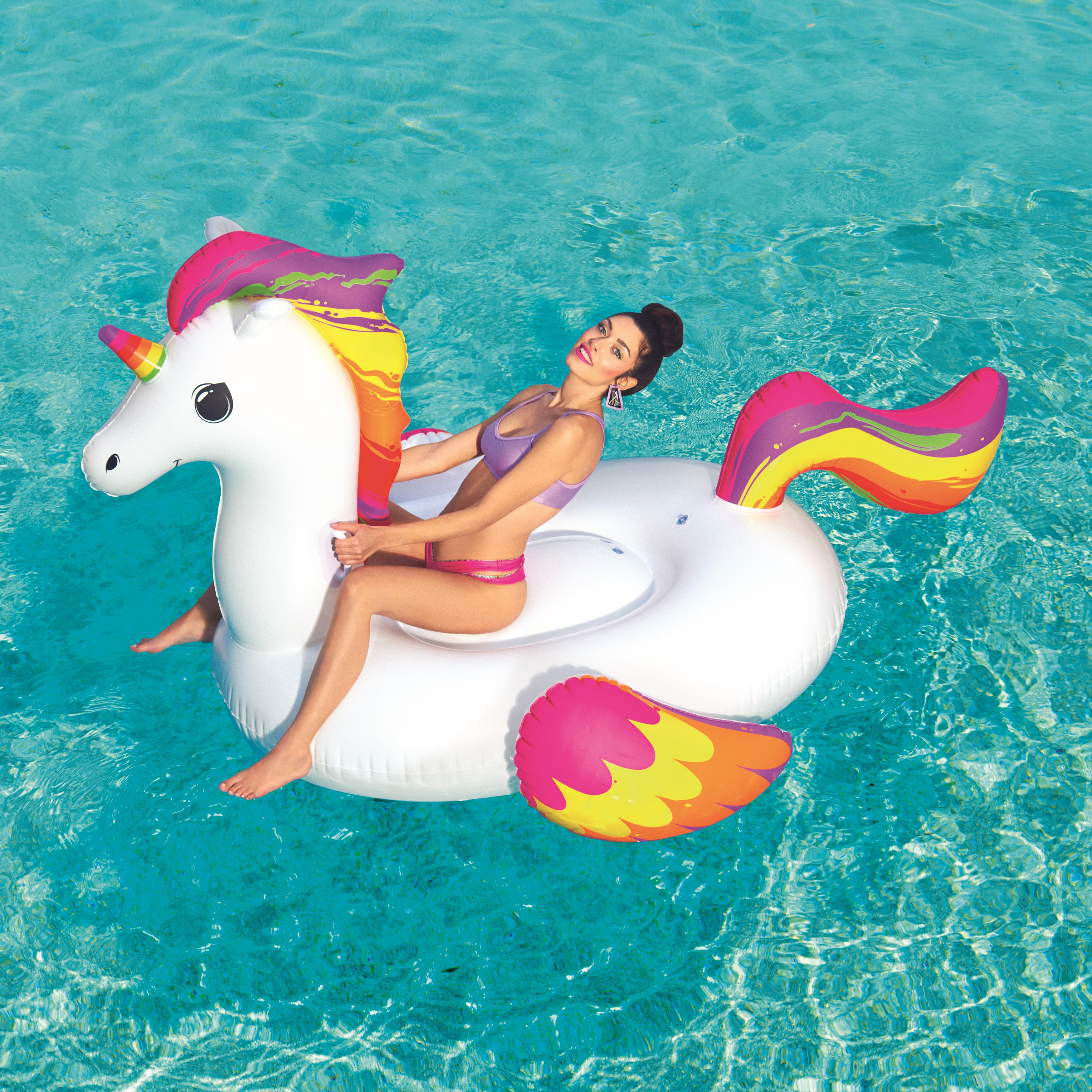 Flytleksak Bestway Supersized Unicorn Rider