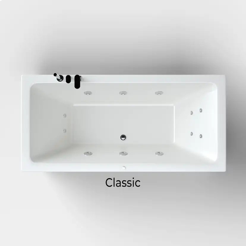 Bubbelbadkar Comfornette Monaco