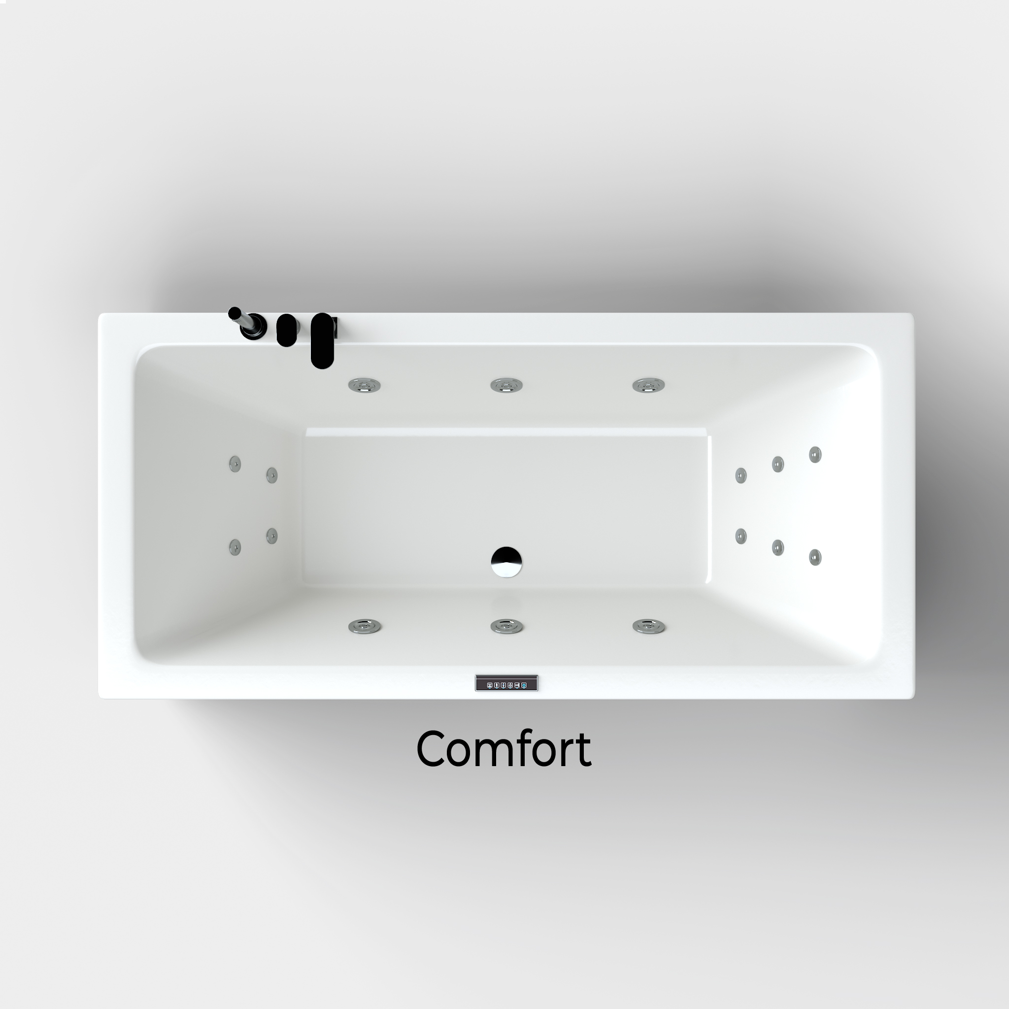 Bubbelbadkar Comfornette Monaco