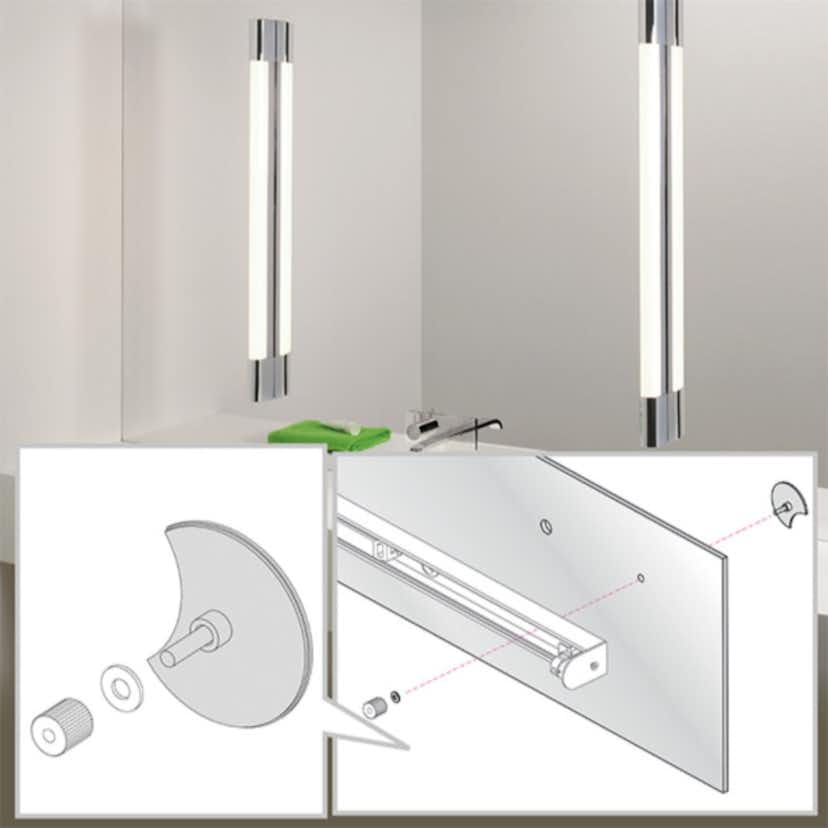 Monteringskit Astro för Spegel