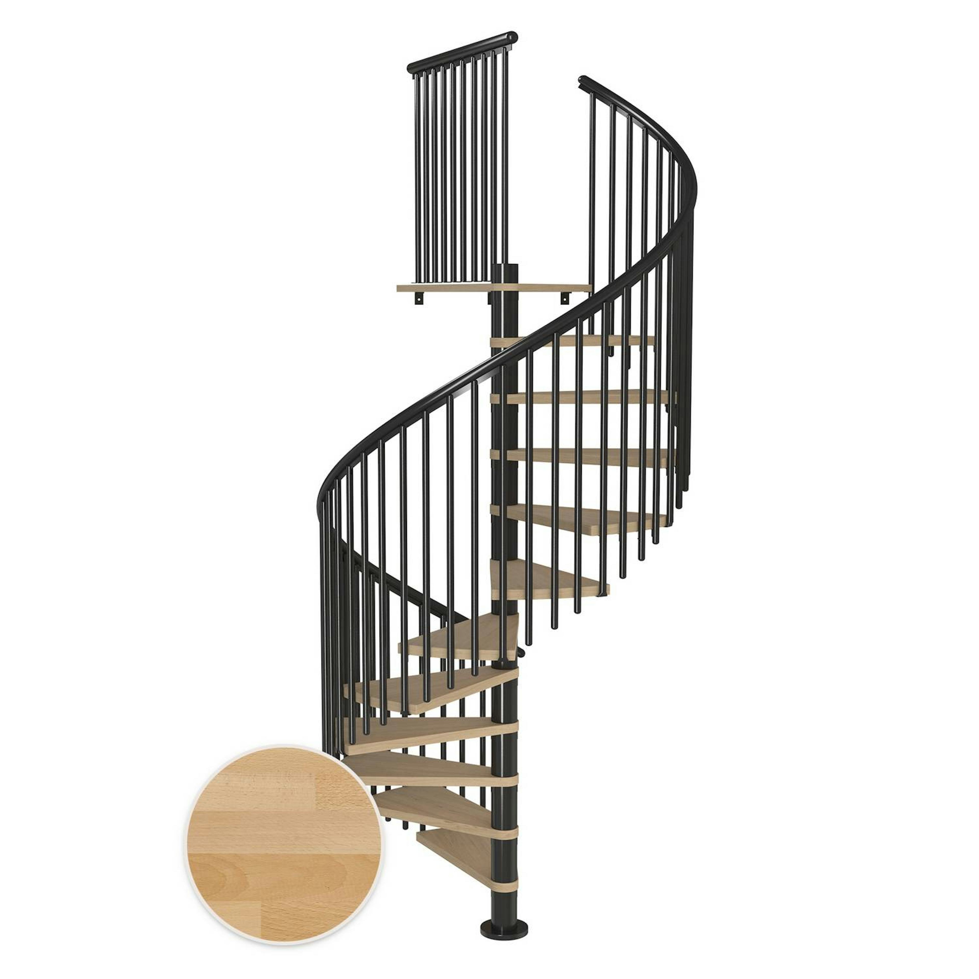 Spiraltrappa Dolle Montréal Bok Oljad Classic 5