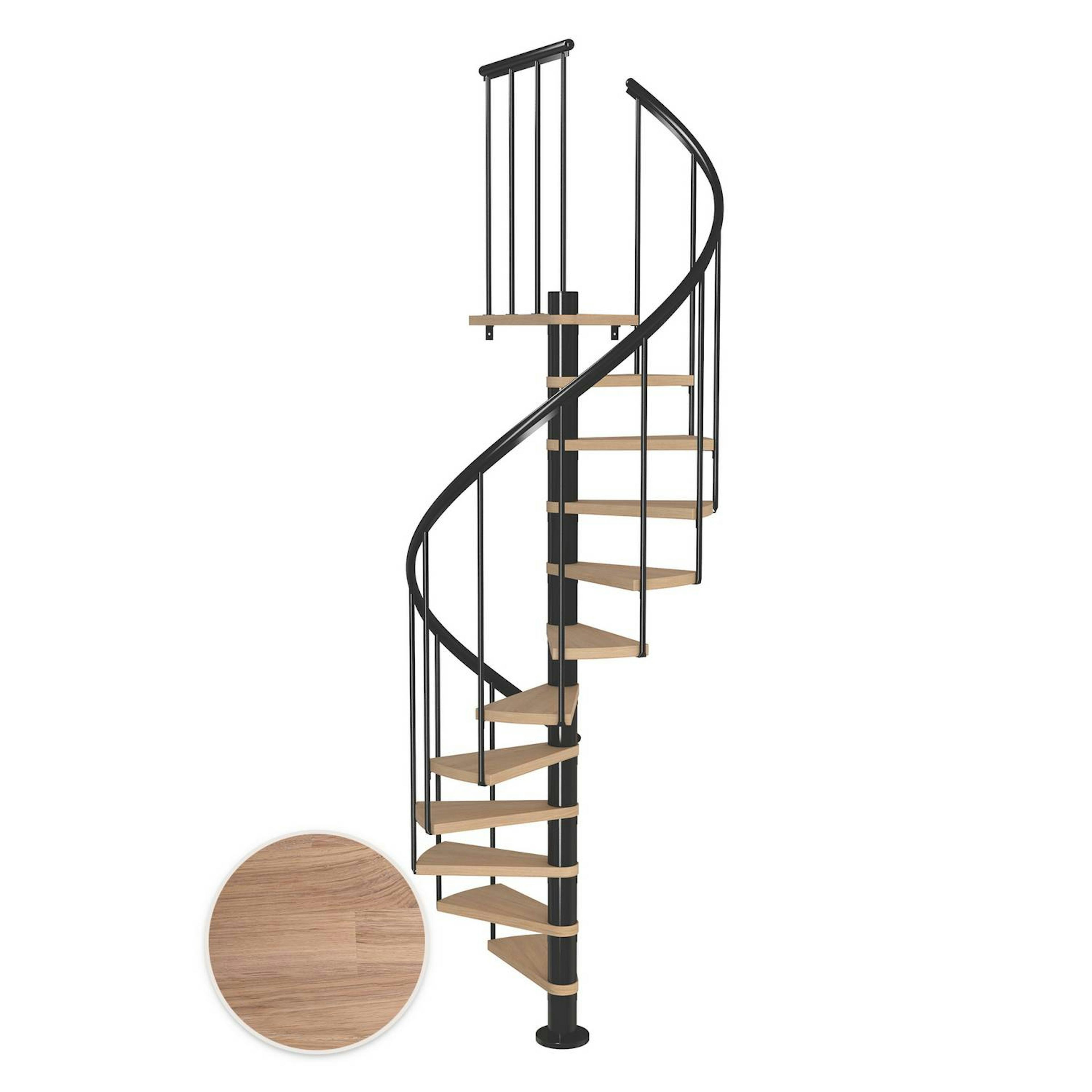 Spiraltrappa Dolle Montréal Ek Vit Oljad Classic 2