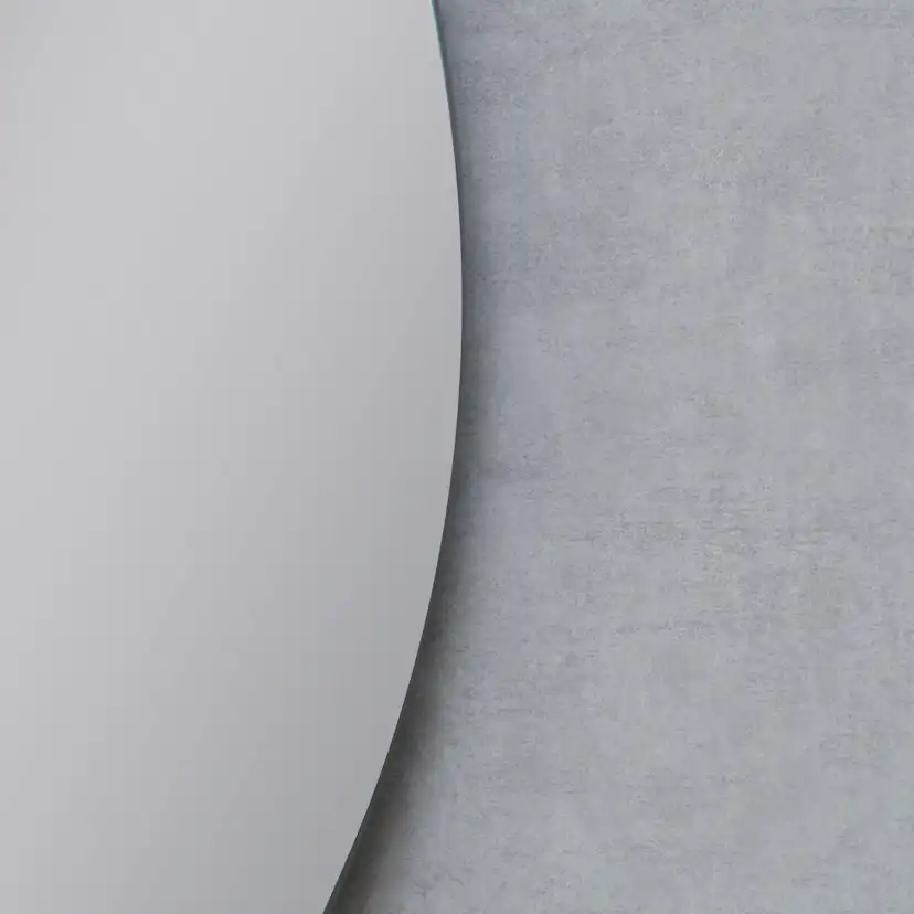 Spegel Vidi Moon Rund med LED-belysning