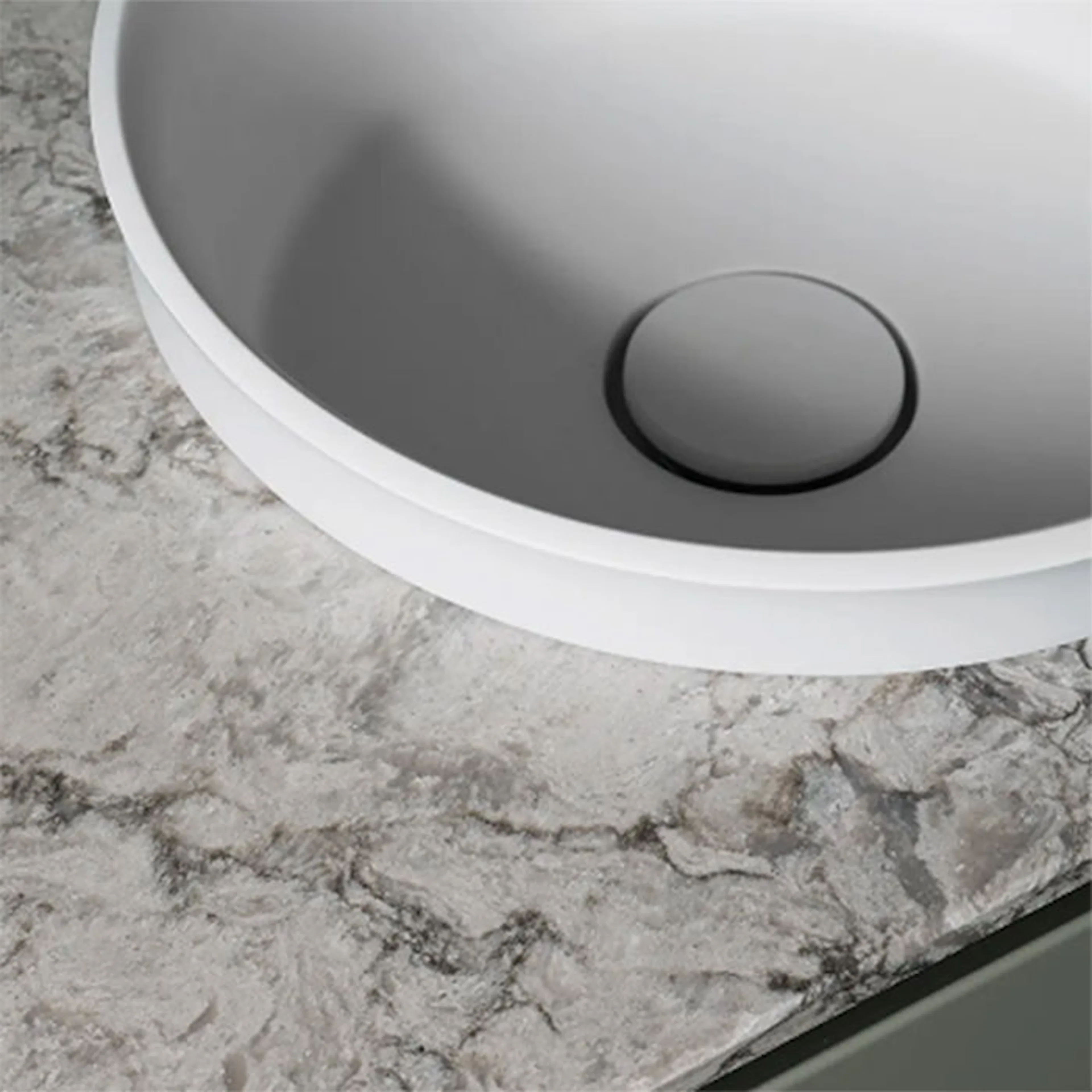 Tvättställ Vedum Zone Dubbel med Topplatta