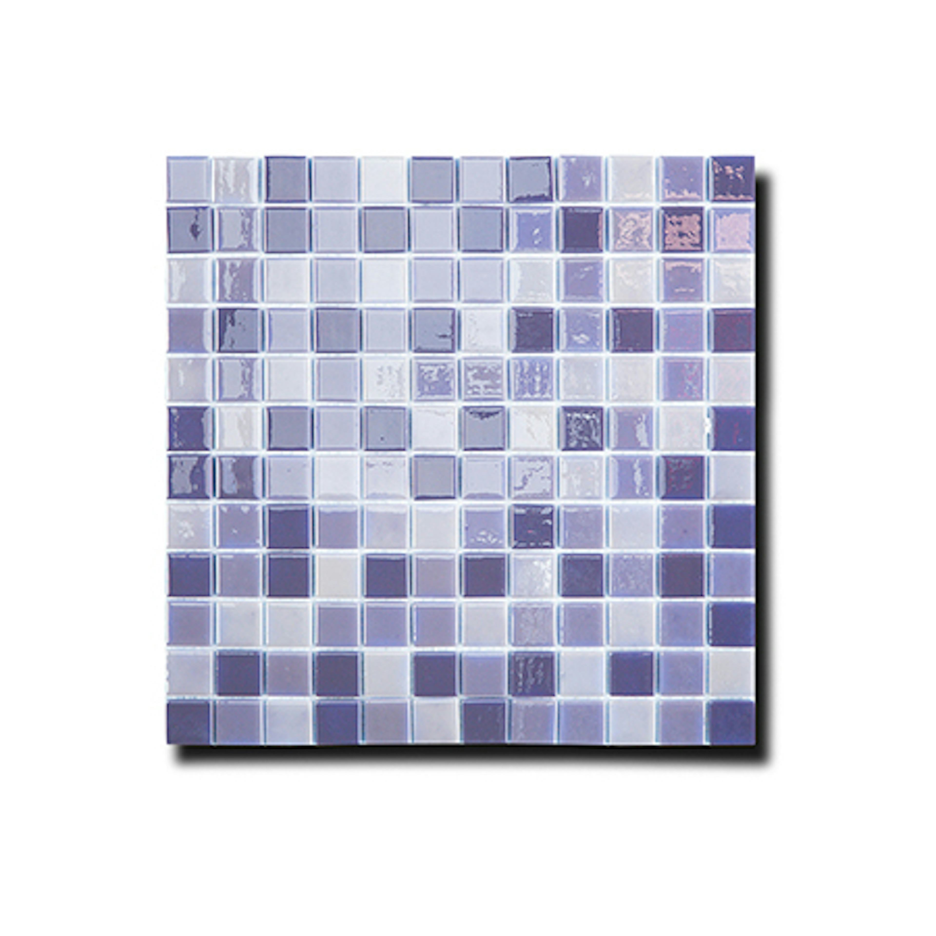 Mosaik Lhådös Glasmosaik Mix Lila 2,5x2,5 cm