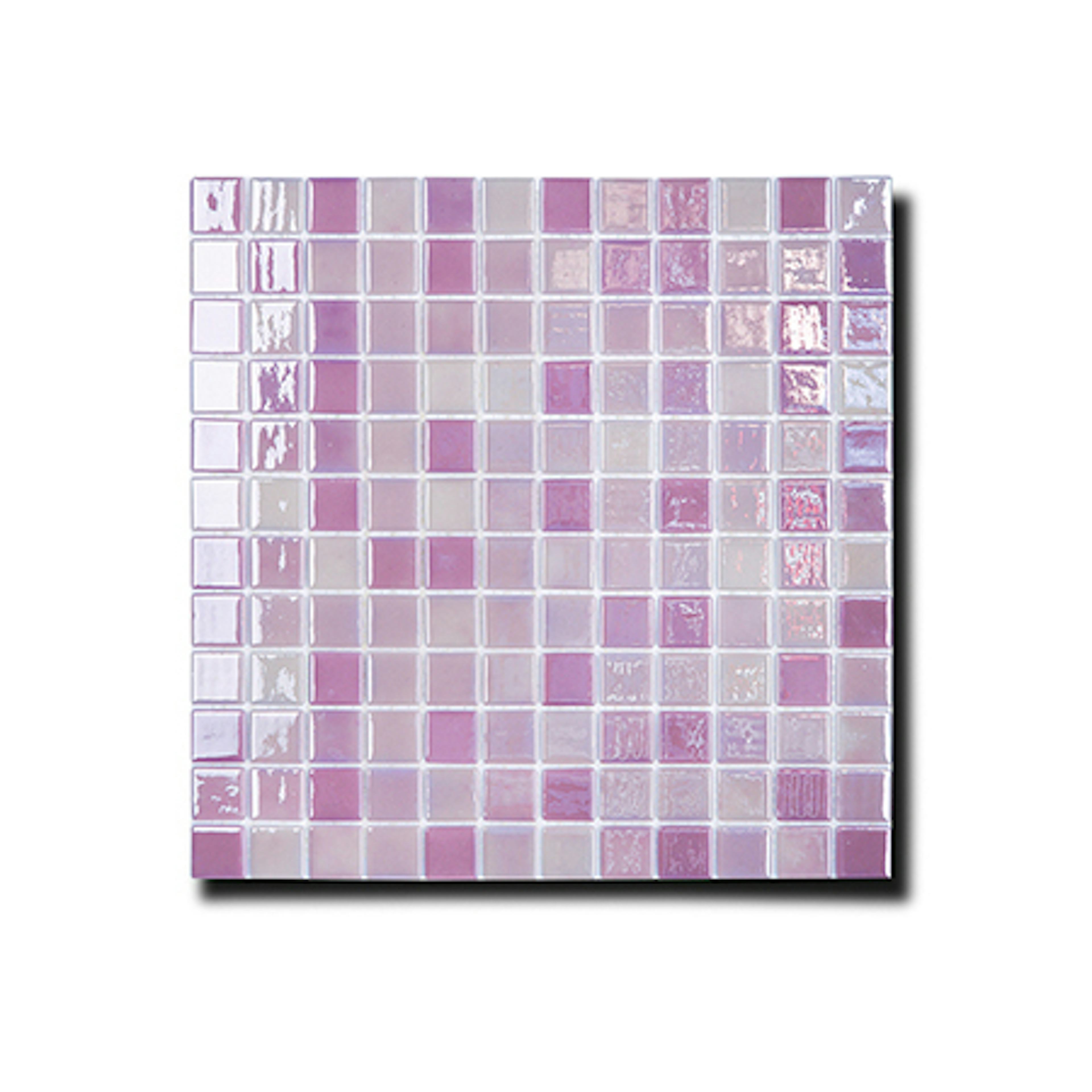 Mosaik Lhådös Glasmosaik Mix Rosa 2,5x2,5 cm