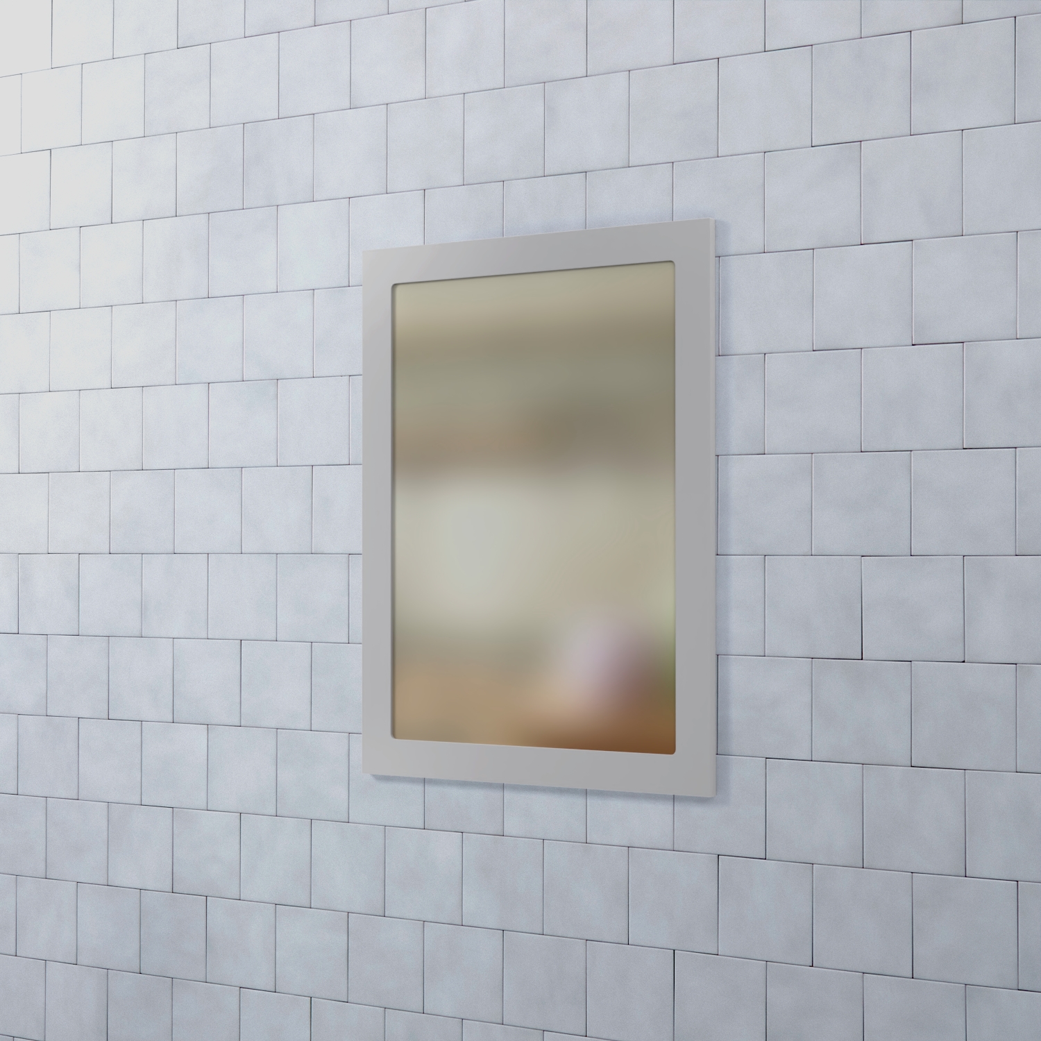 Spegel Björbo Badrum Mejda med Ram