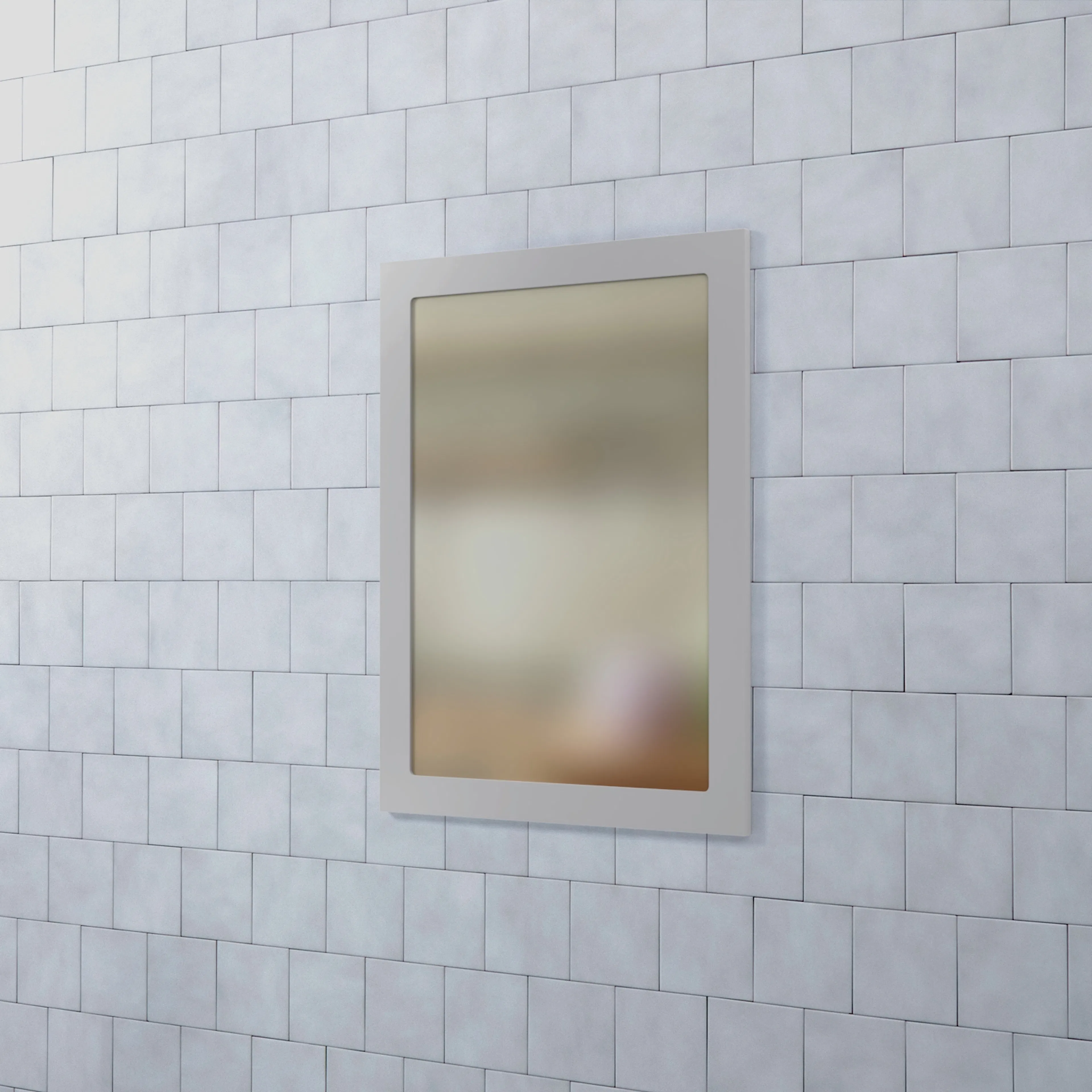 Spegel Björbo Badrum Mejda med Ram