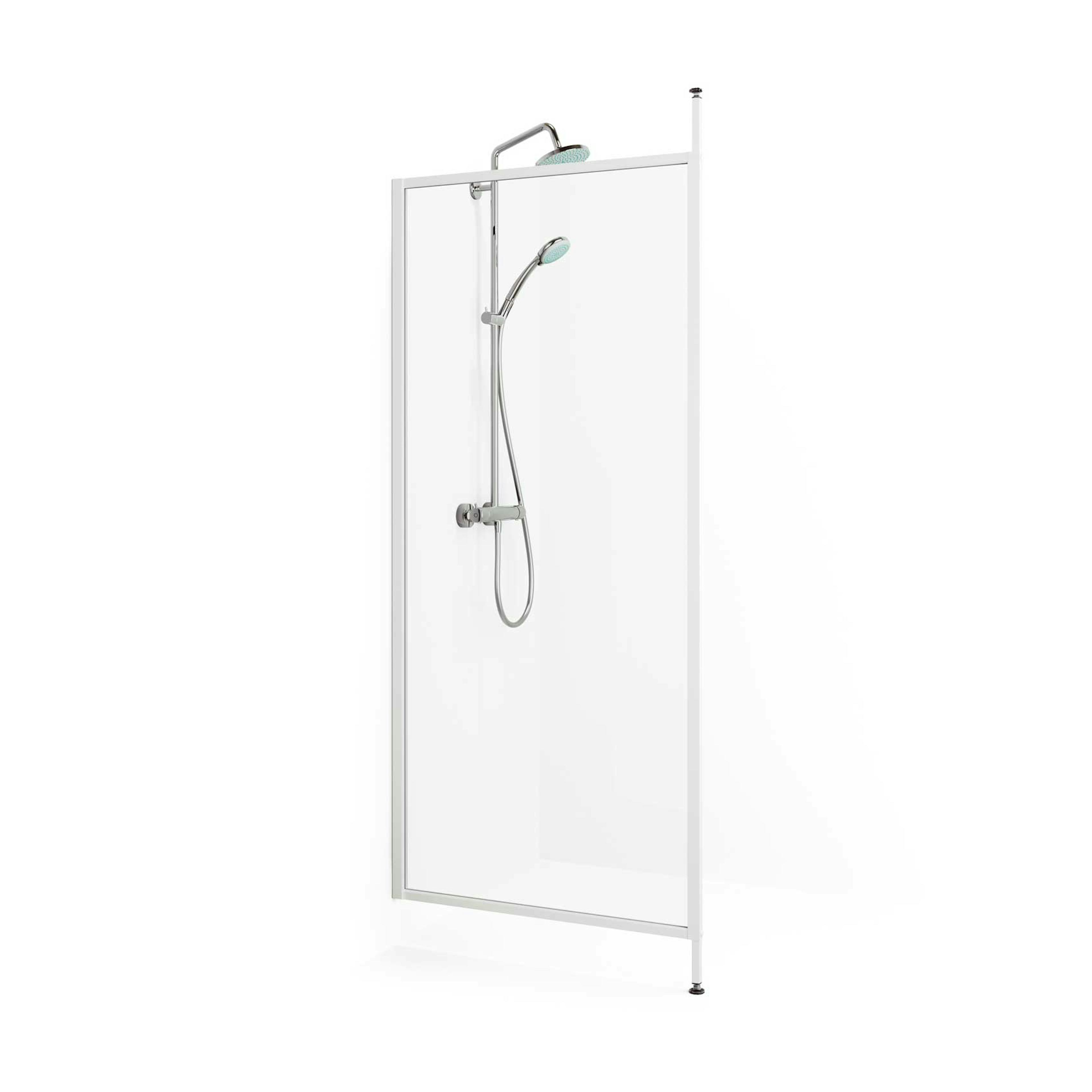 Duschvägg Macro Design Flow Skärmvägg Fast