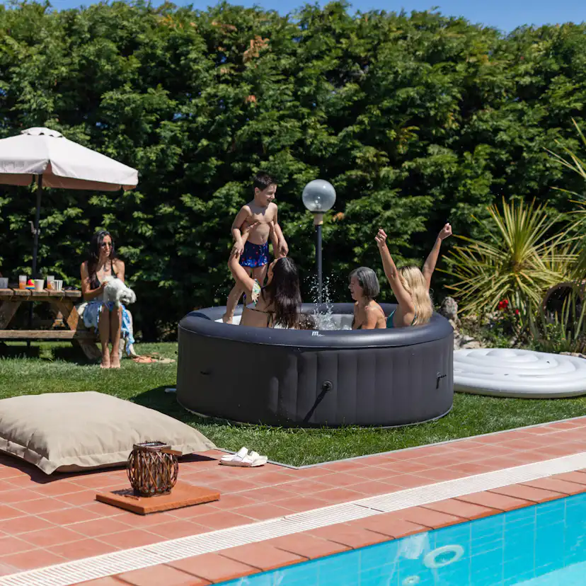 Uppblåsbart Spabad Mspa Rimba U-RB082 Urban för 8 Personer