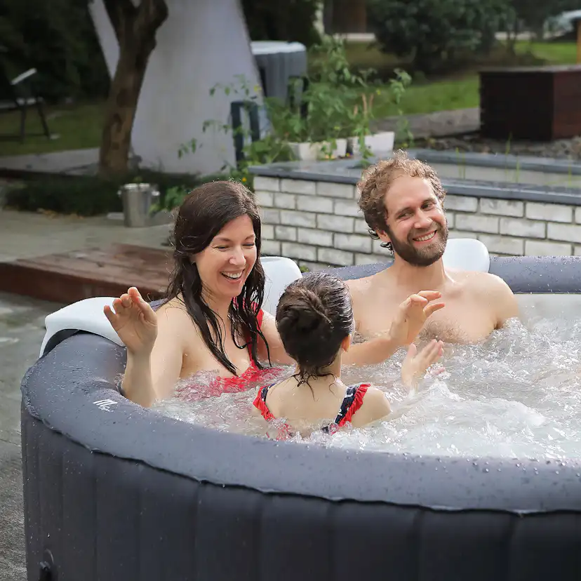 Uppblåsbart Spabad MSpa Rimba Urban U-RB062 138 Jets med Lock