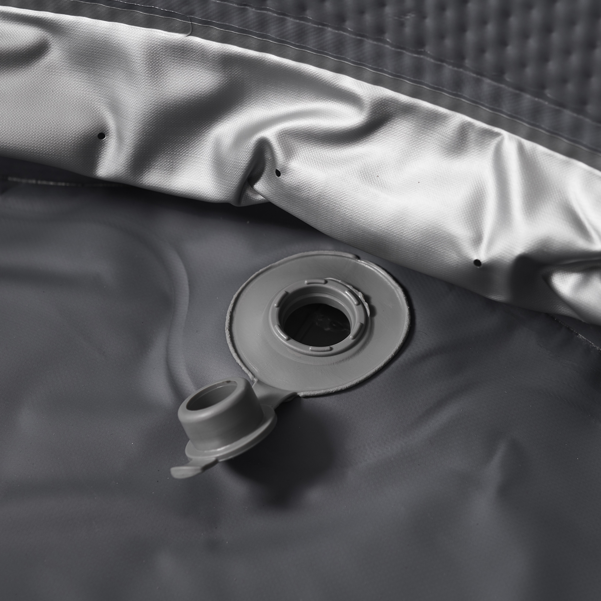 Uppblåsbart Spabad Mspa Mono Frame F-MO082WE 144 Jets med Lock