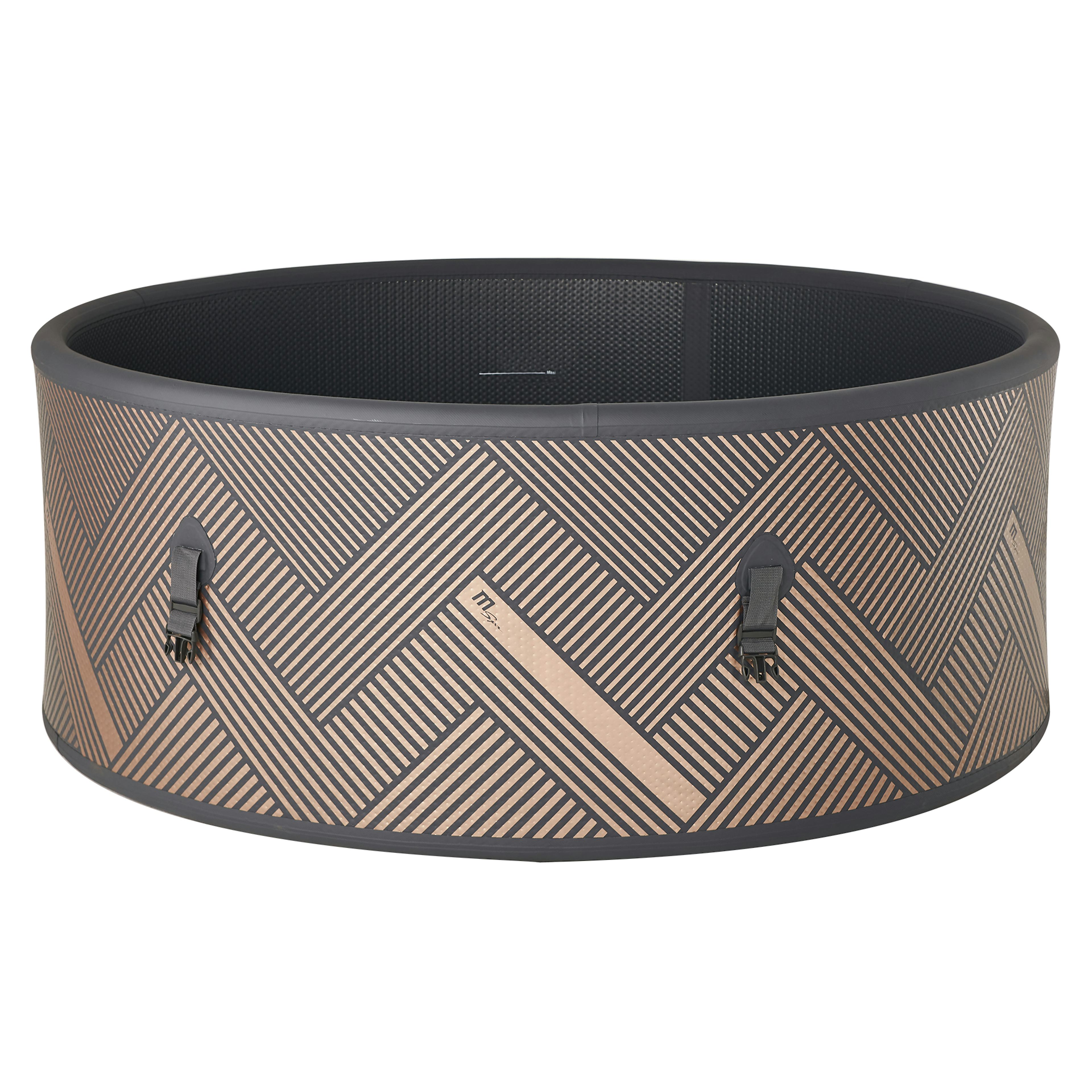 Uppblåsbart Spabad Mspa Mono Frame F-MO082WE 144 Jets med Lock