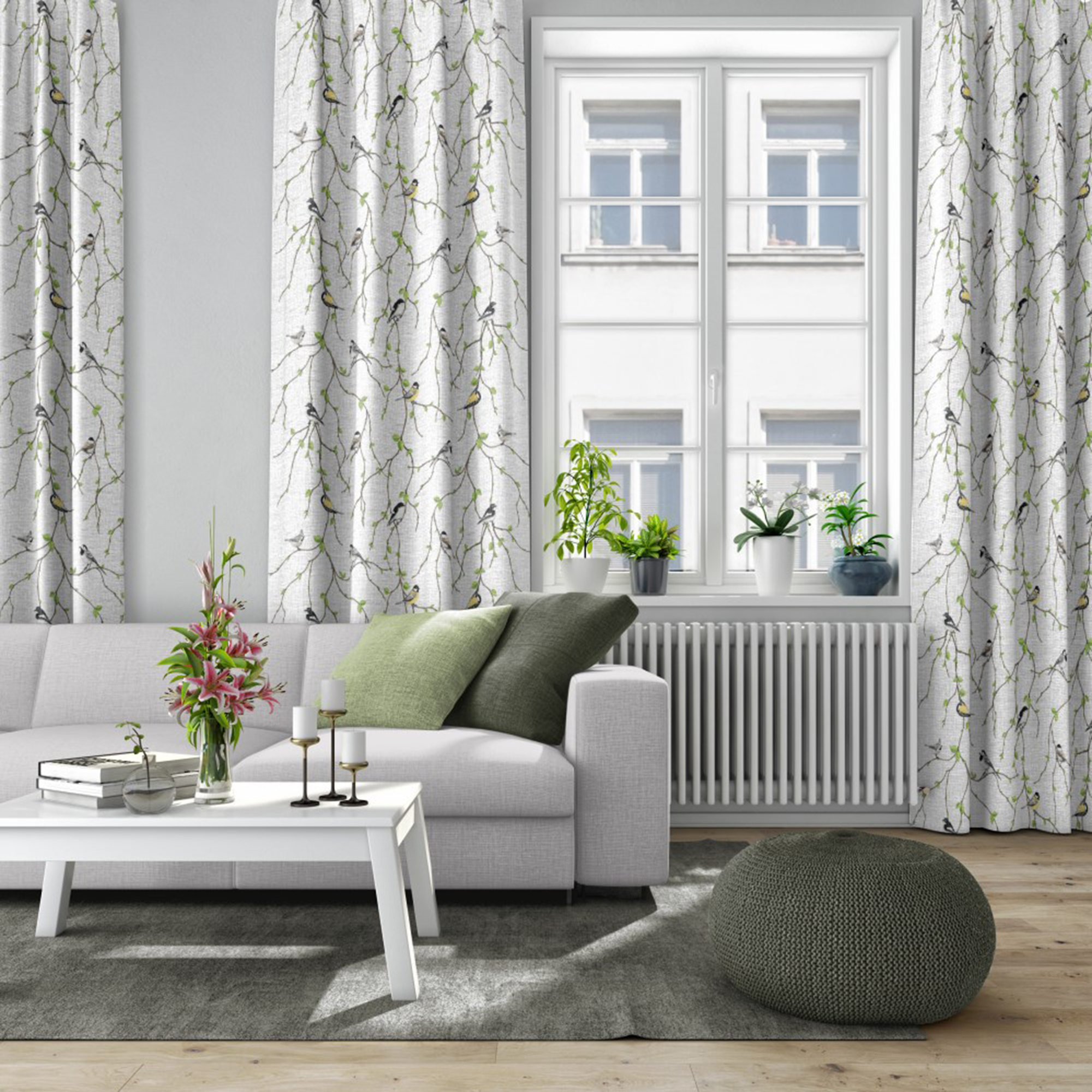 Multibandslängd Arvidssons Textil Fågelfest