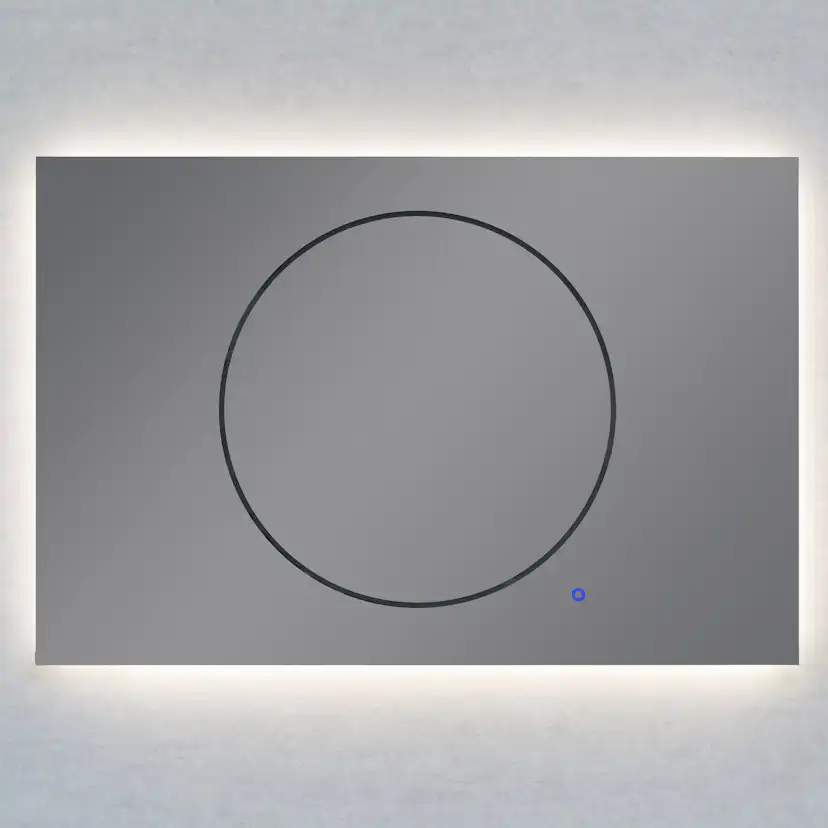 Spegel Vidi Mundo med LED-belysning