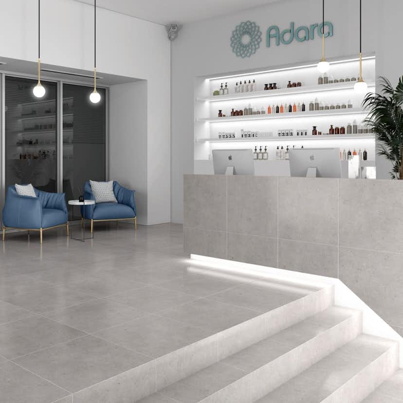 Klinker Atrio SM Grey Matt 60x120 cm