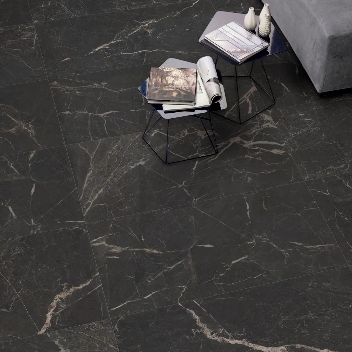 Klinker Saint Laurent Marmor Matt 120x120 cm