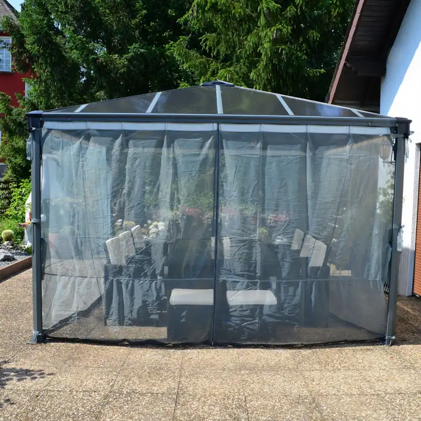 Myggnät Canopia by Palram till Trädgårdspaviljong Palermo 3000/3600