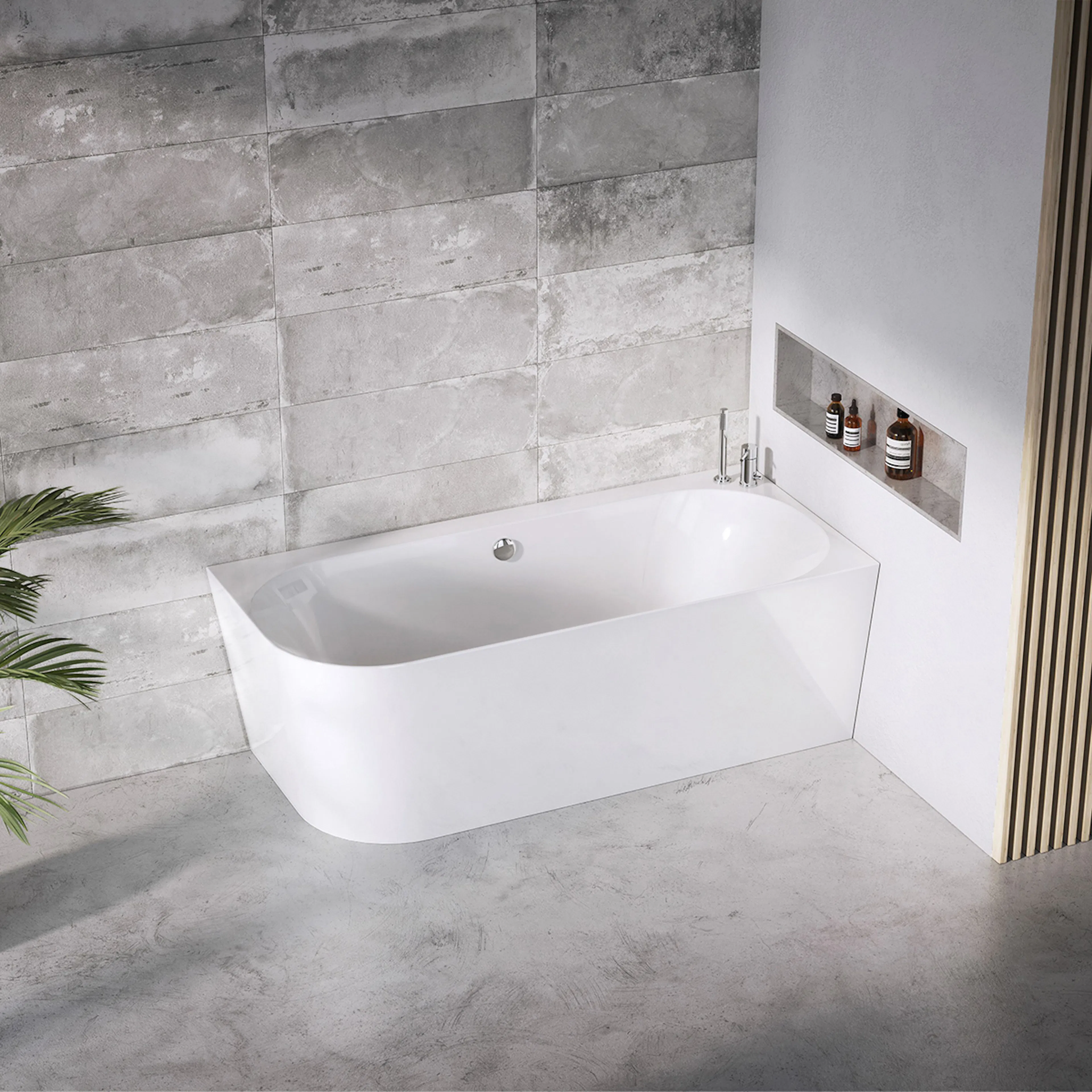 Badkar Strømberg Nino Lucite