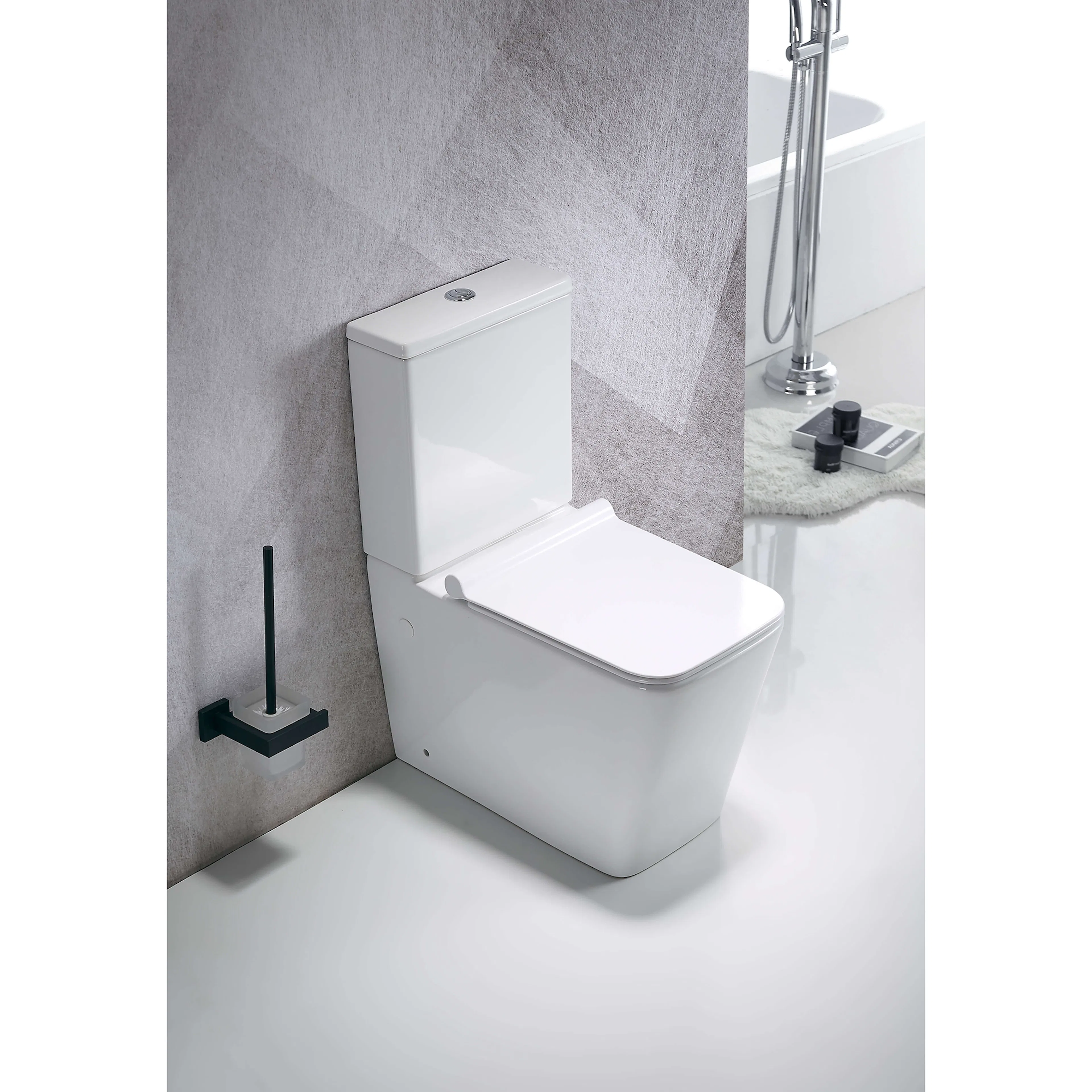 Toalettstol NOURK Moon Golvstående Rimfree