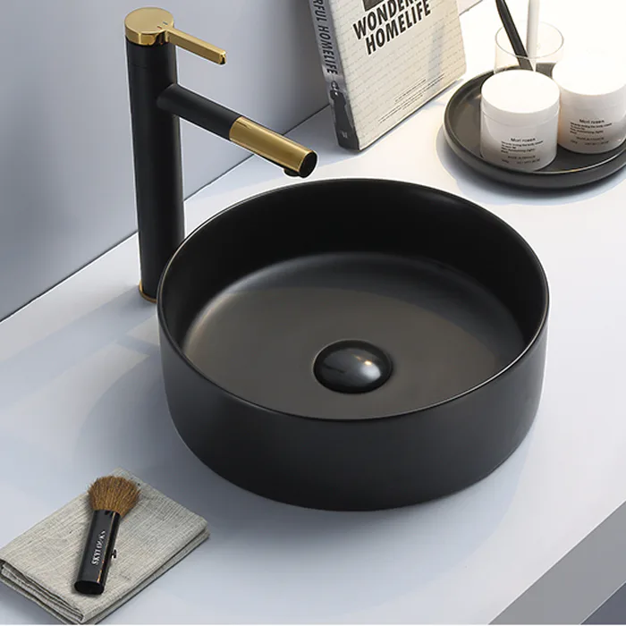 Tvättställ NOURK Runt Ovanpåliggande