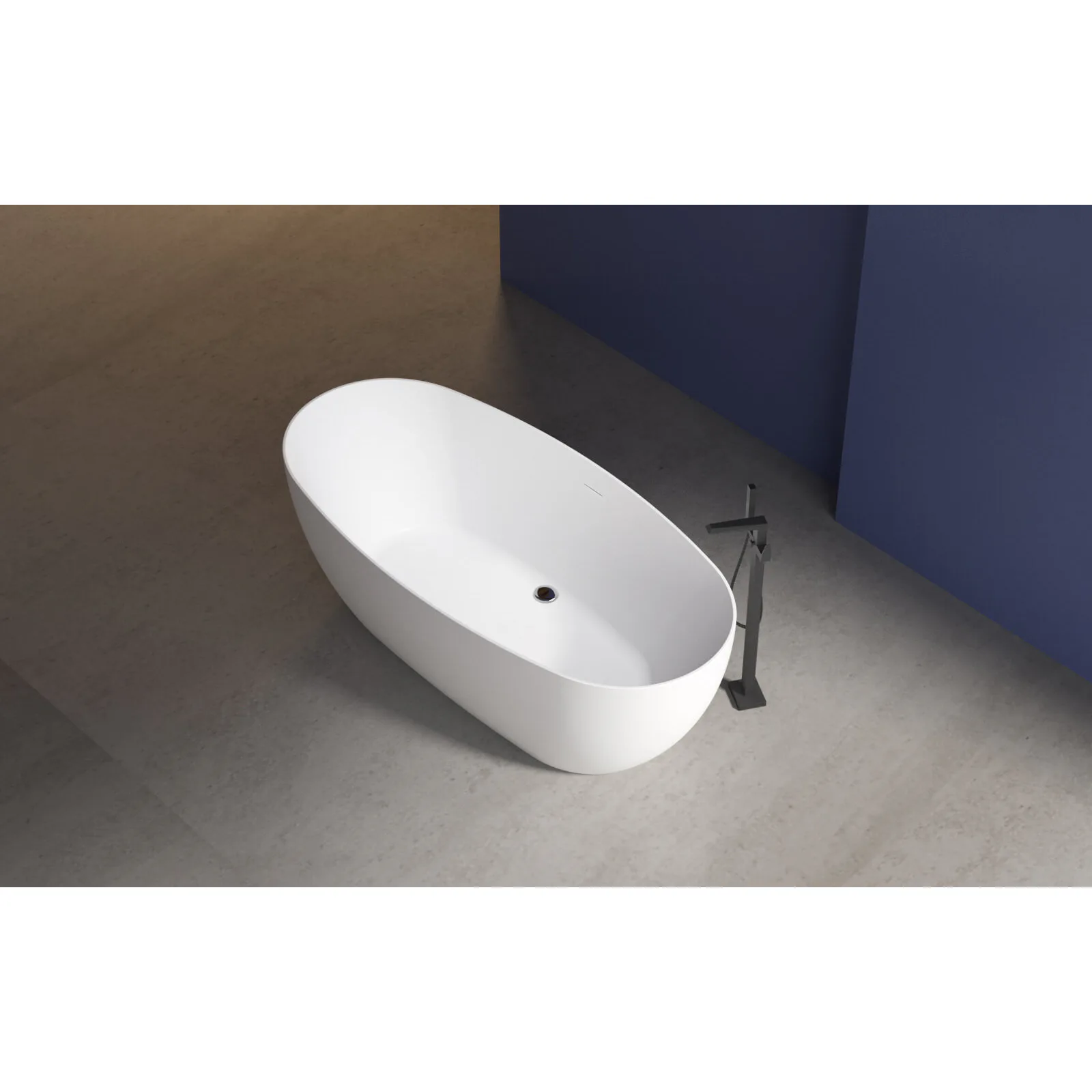 Badkar NOURK Hope Fristående 1700 mm