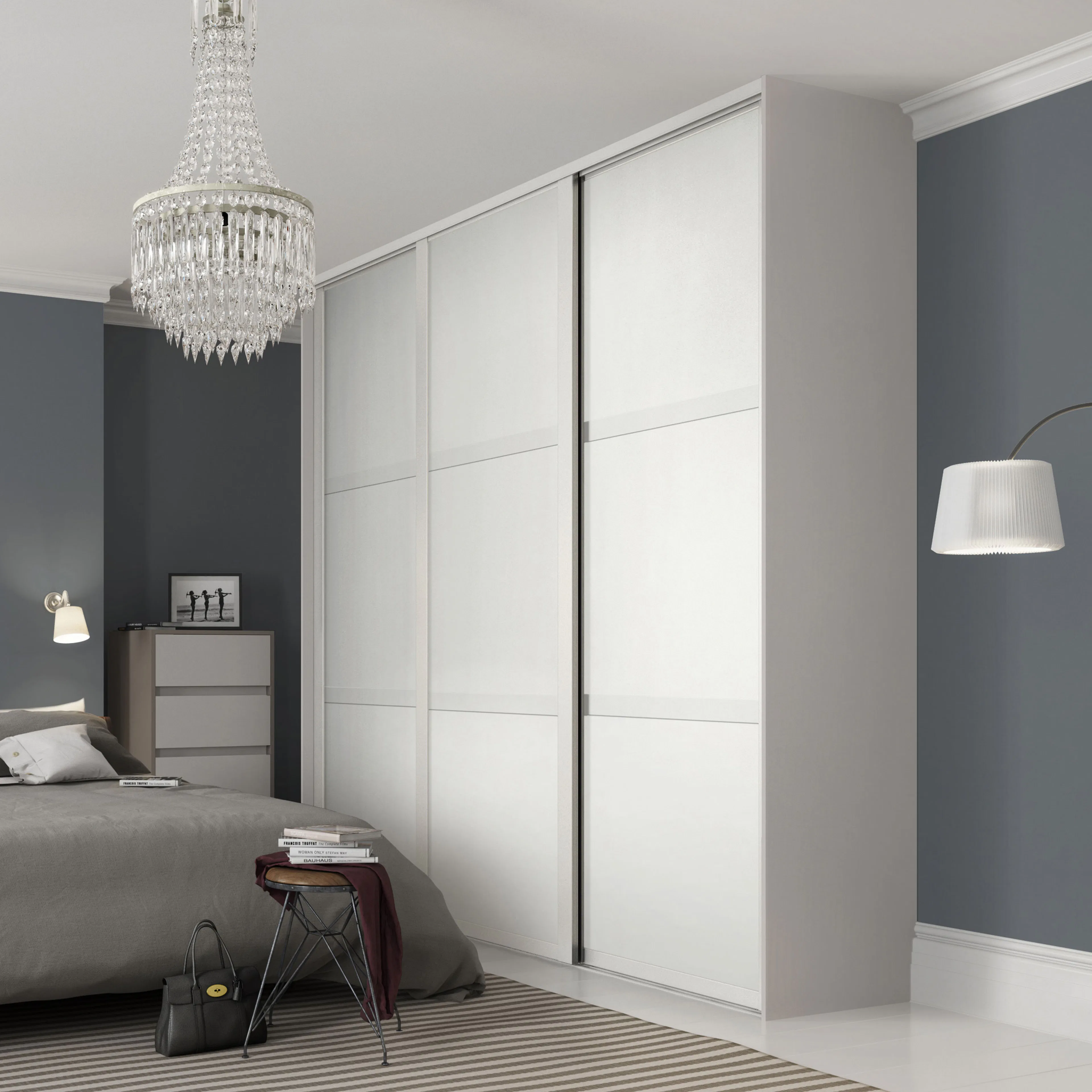 Skjutdörr Lundbergs Nordic 3 Paneler