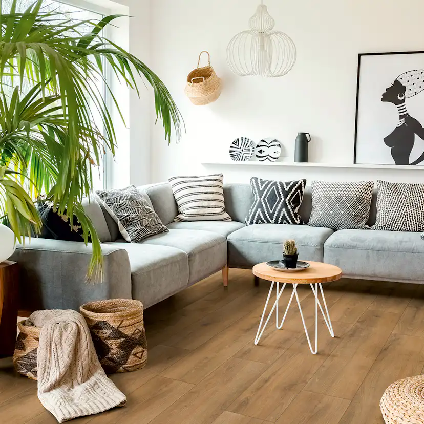 Laminatgolv Nordic Floor Living Oak 1-stav